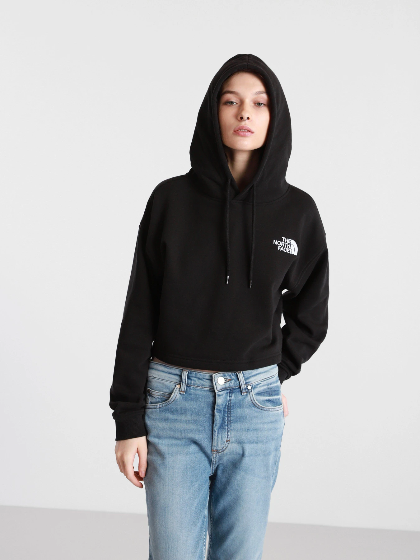 Худи и свитшоты The North Face Logo Crop Drop модель NF0A53BVJK31 Худи и свитшоты The North Face Logo Crop Drop модель NF0A53BVJK31 Фото