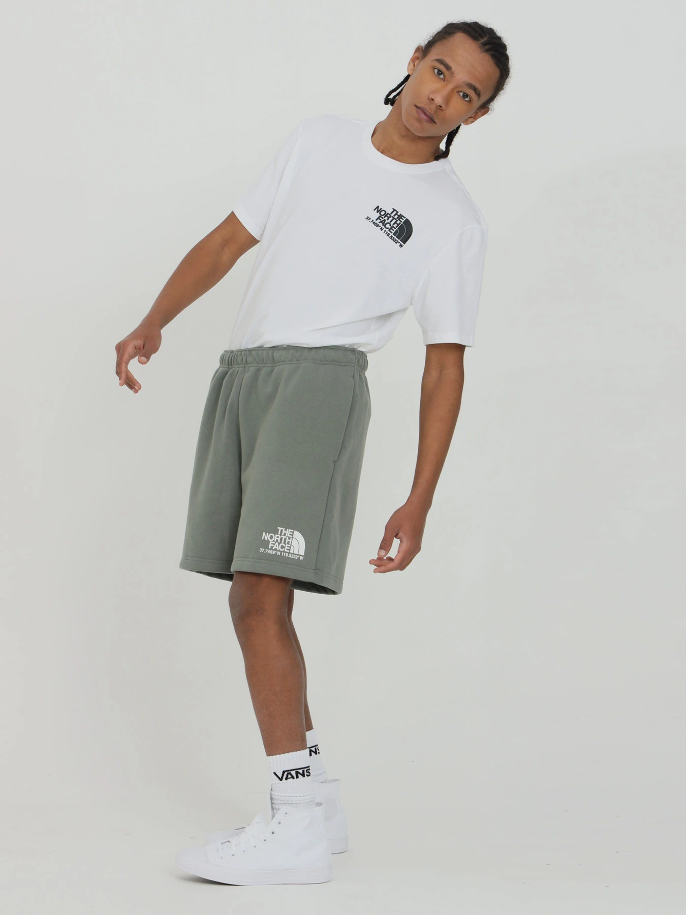 Шорты The North Face Coordinates модель NF0A55UUV381 Шорты The North Face Coordinates модель NF0A55UUV381 Фото