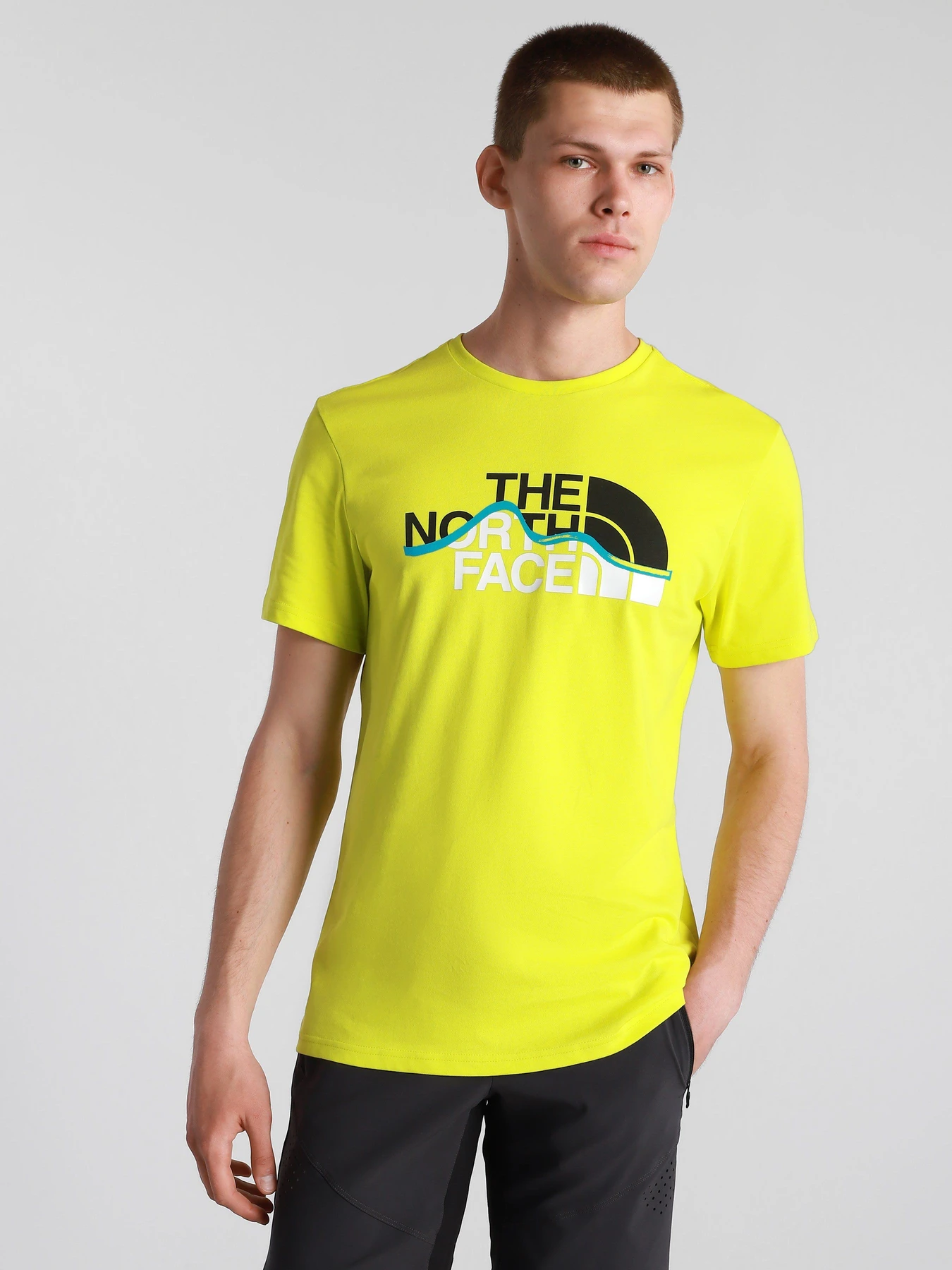 Футболки и поло The North Face S / S Mountain Line Tee модель NF00A3G2JE31 Футболки и поло The North Face S / S Mountain Line Tee модель NF00A3G2JE31 Фото