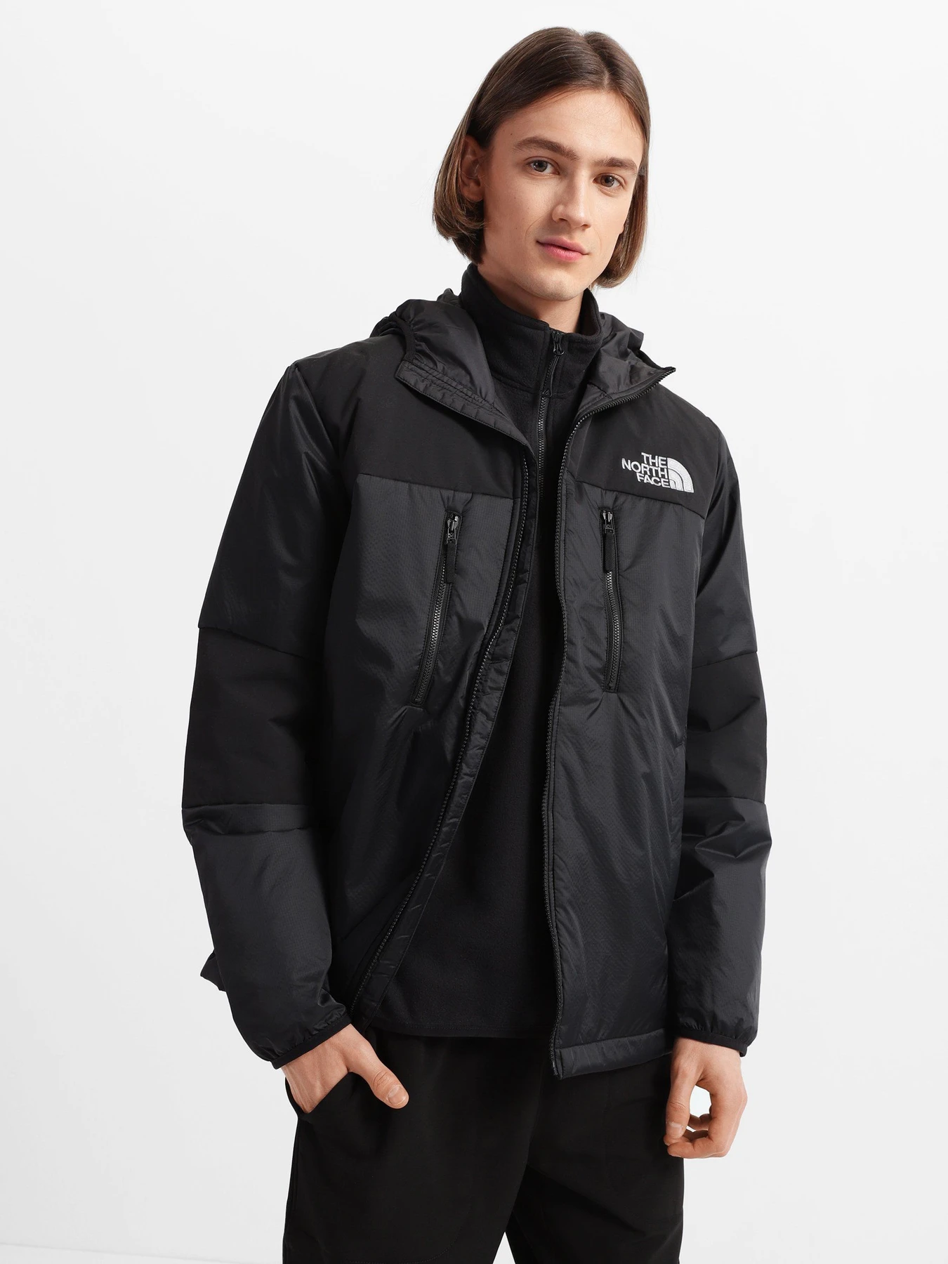 Куртки и дубленки The North Face Himalayan Light Synth Hoodie модель NF0A3L2GJK31 Фото