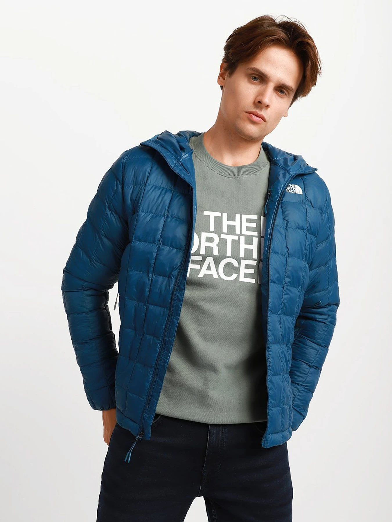 Куртки и дубленки The North Face ThermoBall™ Eco Hoodie модель NF0A5GLK25H1 Фото
