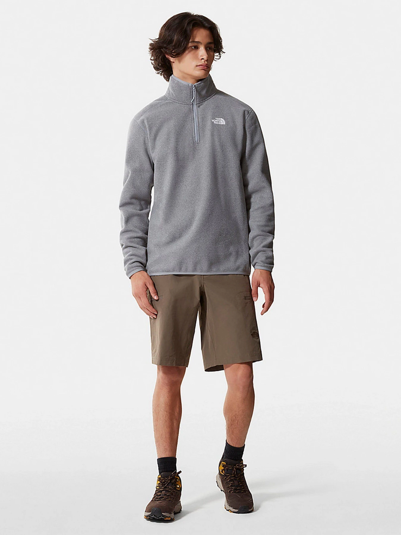 Худи и свитшоты The North Face 100 Glacier модель NF0A5IHPDYY1 Худи и свитшоты The North Face 100 Glacier модель NF0A5IHPDYY1 Фото