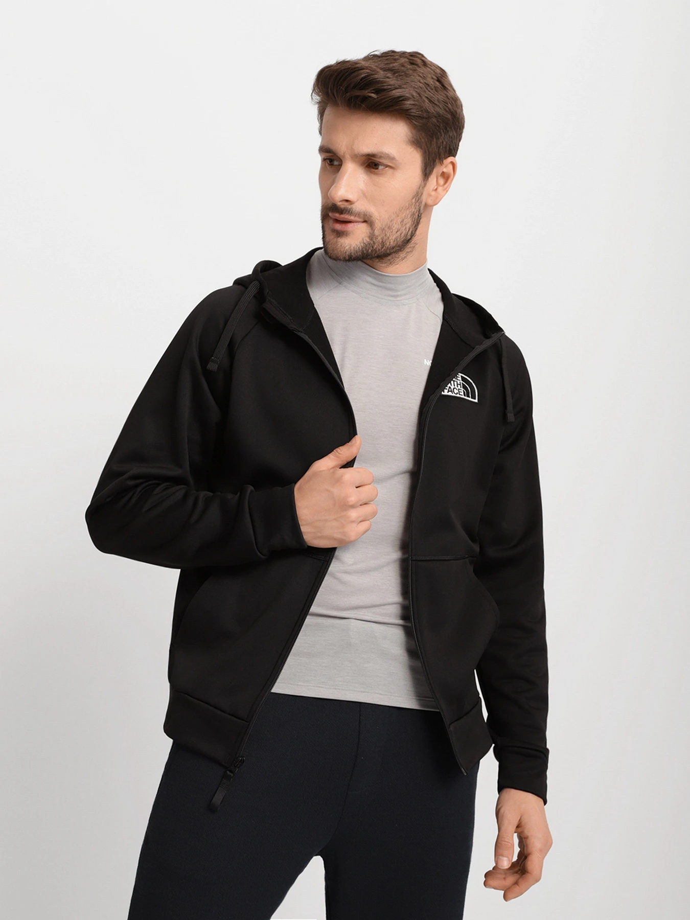 Худи и свитшоты The North Face Exploration Fleece Full Zip модель NF0A5G9QJK31 Фото