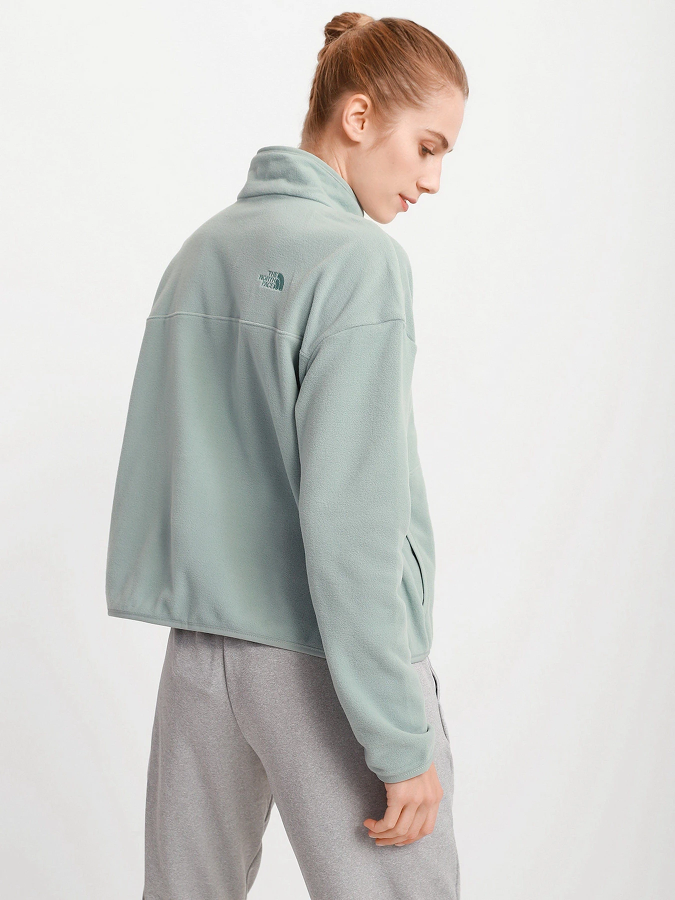 Худи и свитшоты The North Face TKA Glacier Crop модель NF0A5GB50LK1 Худи и свитшоты The North Face TKA Glacier Crop модель NF0A5GB50LK1 Фото