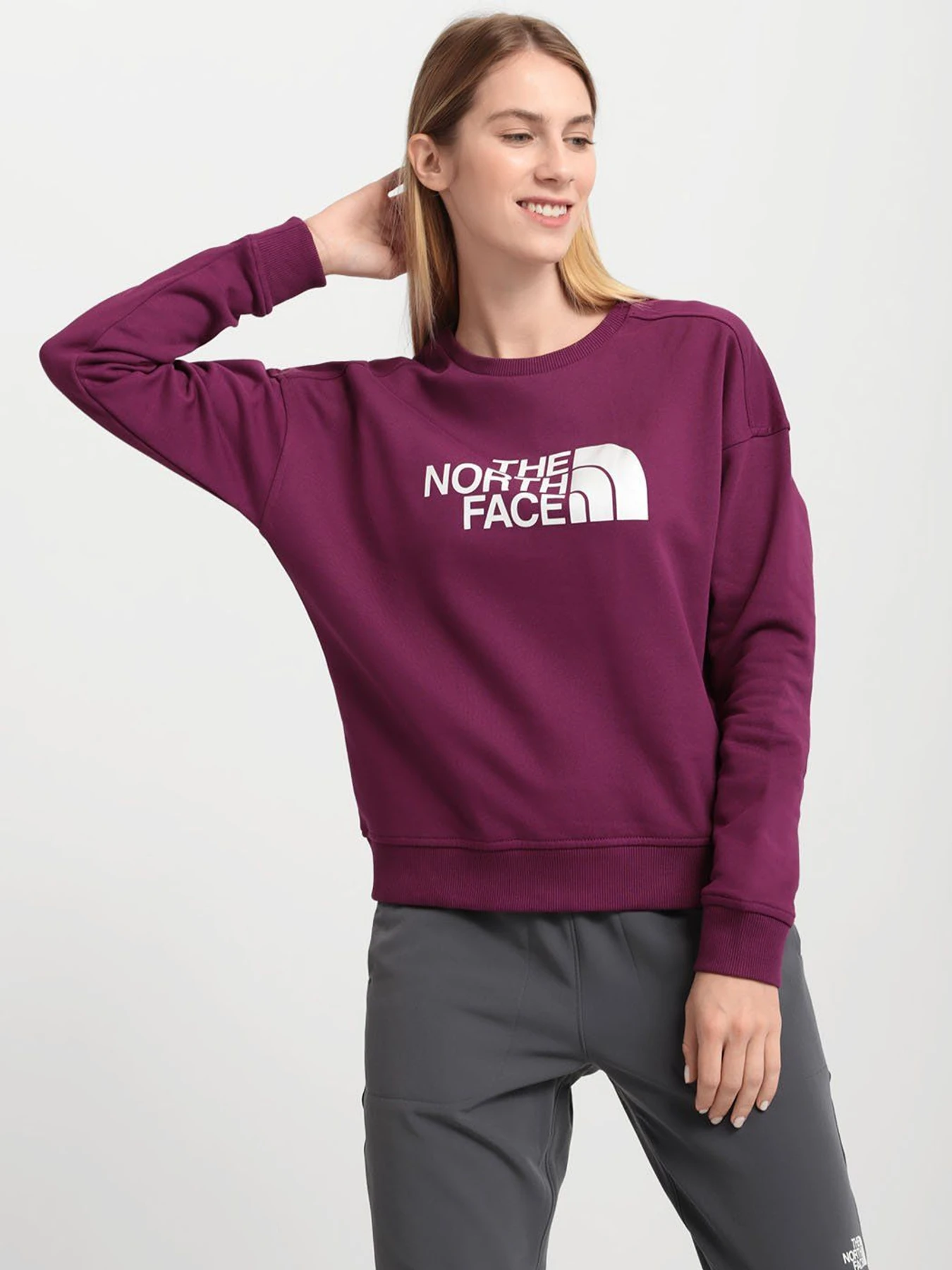 Худи и свитшоты The North Face Drew Peak Crew модель NF0A3S4GGP51 Худи и свитшоты The North Face Drew Peak Crew модель NF0A3S4GGP51 Фото