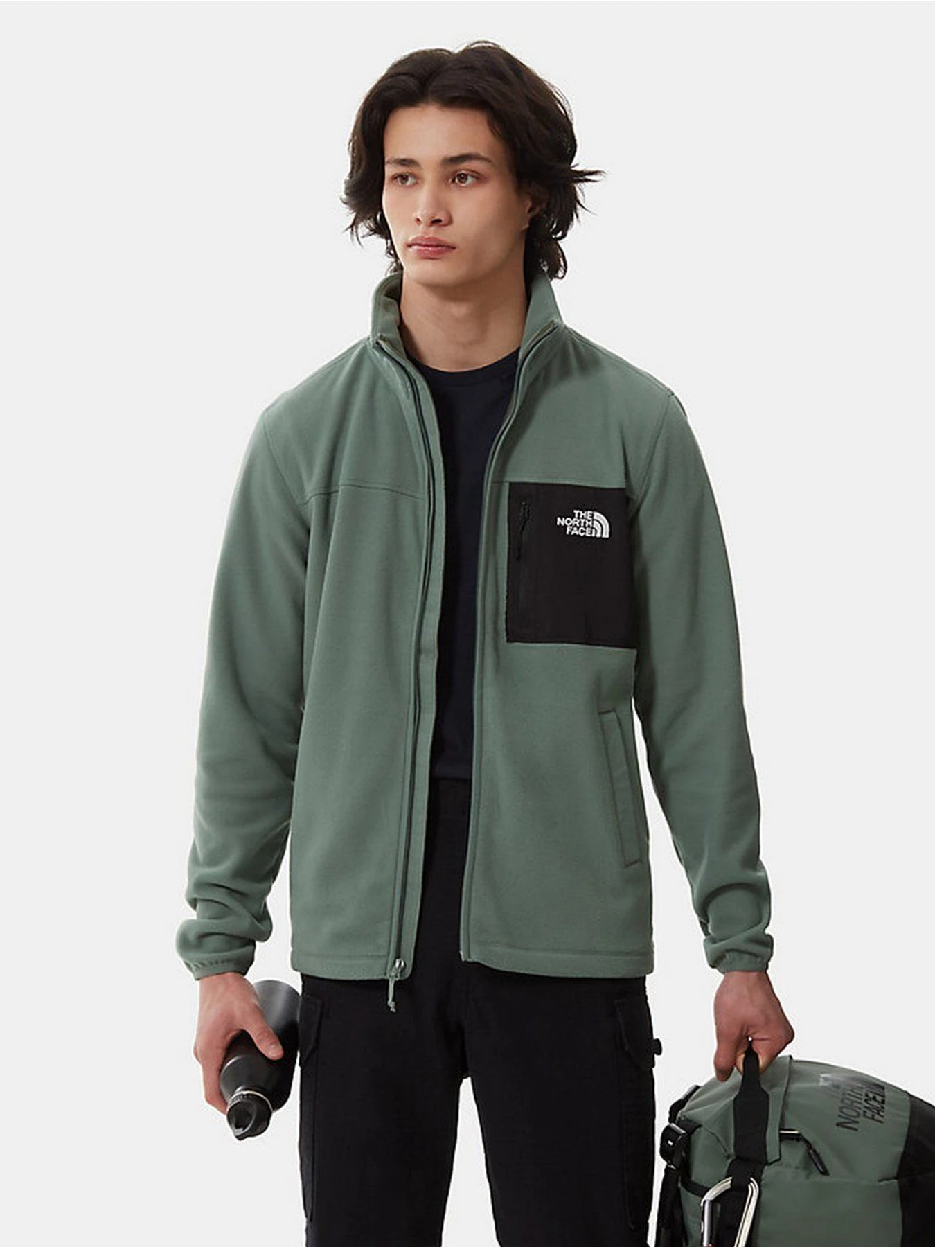 Худи и свитшоты The North Face Homesafe Full-Zip Fleece модель NF0A55HLV1T1 Худи и свитшоты The North Face Homesafe Full-Zip Fleece модель NF0A55HLV1T1 Фото