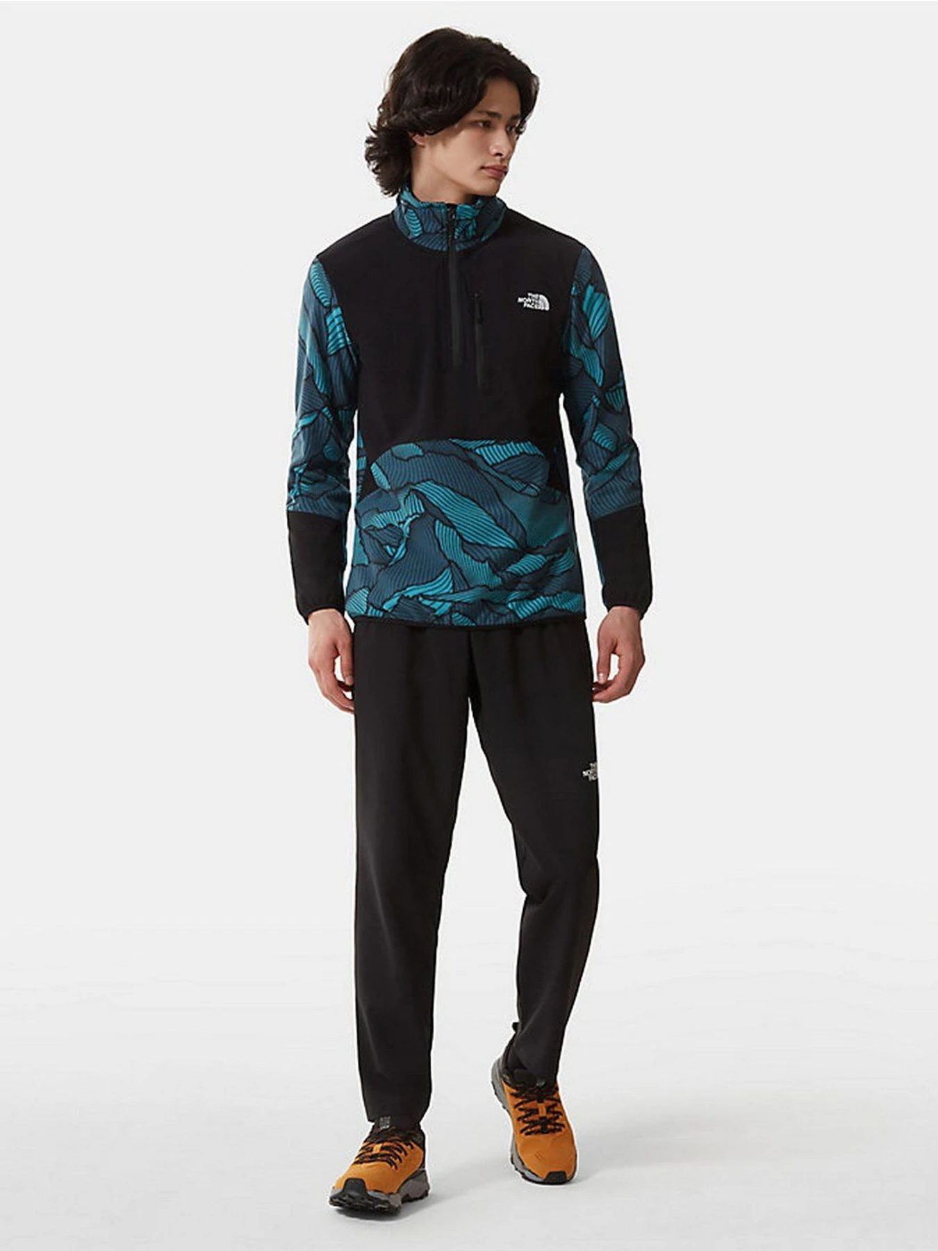 Худи и свитшоты The North Face Glacier Pro 1/4 Zip модель NF0A5IHR2811 Фото