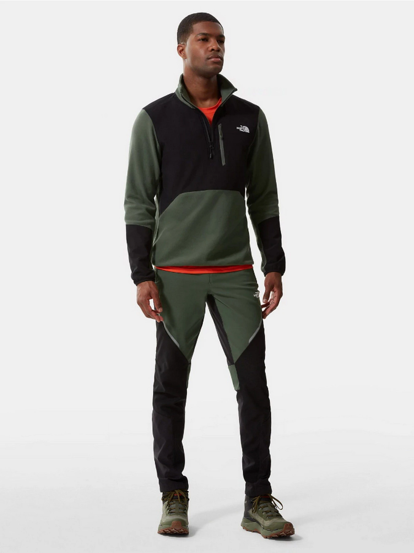 Худи и свитшоты The North Face Glacier Pro 1/4 Zip модель NF0A5IHRWTQ1 Худи и свитшоты The North Face Glacier Pro 1/4 Zip модель NF0A5IHRWTQ1 Фото