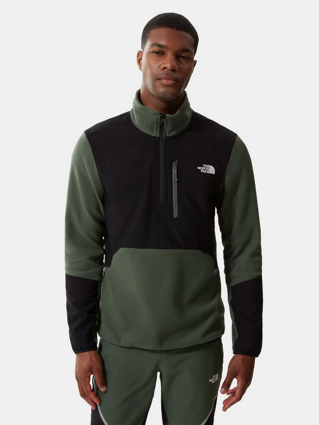 Худи и свитшоты The North Face Glacier Pro 1/4 Zip модель NF0A5IHRWTQ1 Худи и свитшоты The North Face Glacier Pro 1/4 Zip модель NF0A5IHRWTQ1 Фото