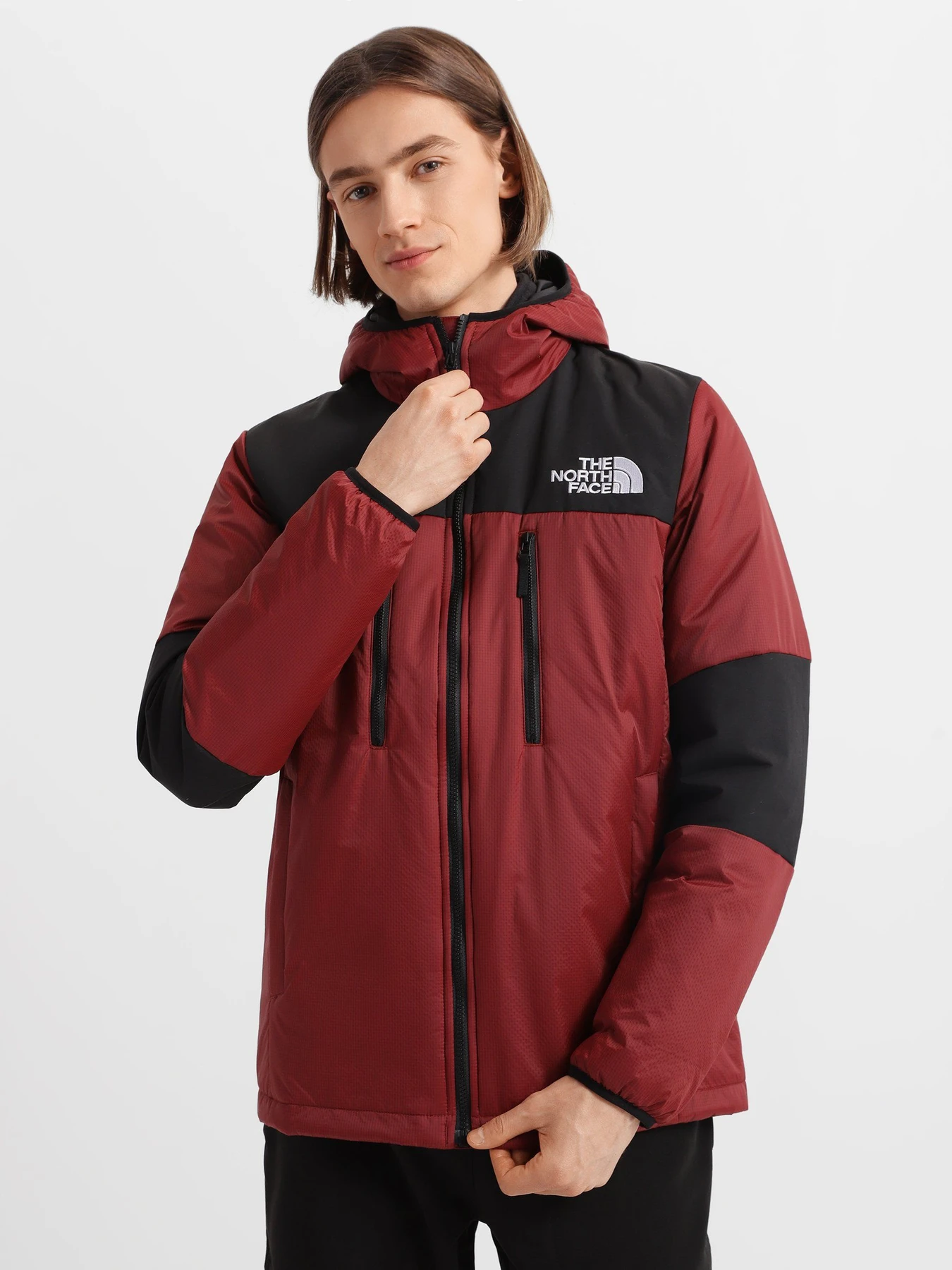 Куртки и дубленки The North Face Himalayan Light Synth Hoodie модель NF0A3L2GBDQ1 Фото