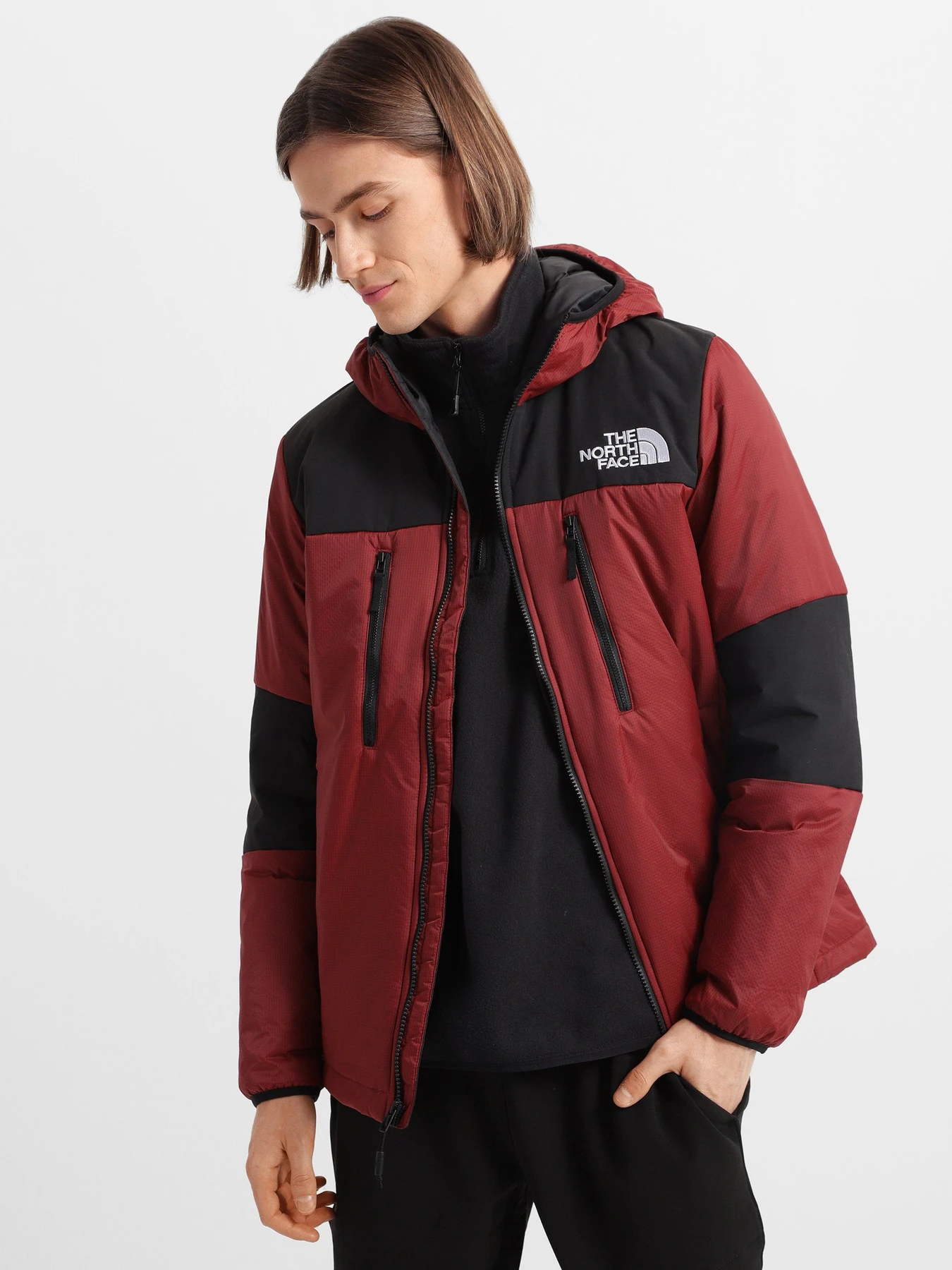 Куртки и дубленки The North Face Himalayan Light Synth Hoodie модель NF0A3L2GBDQ1 Фото