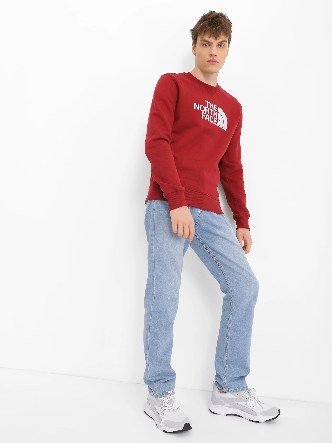 Худі та світшоти The North Face Drew Peak Crew Neck модель NF0A4SVR6R31 Фото