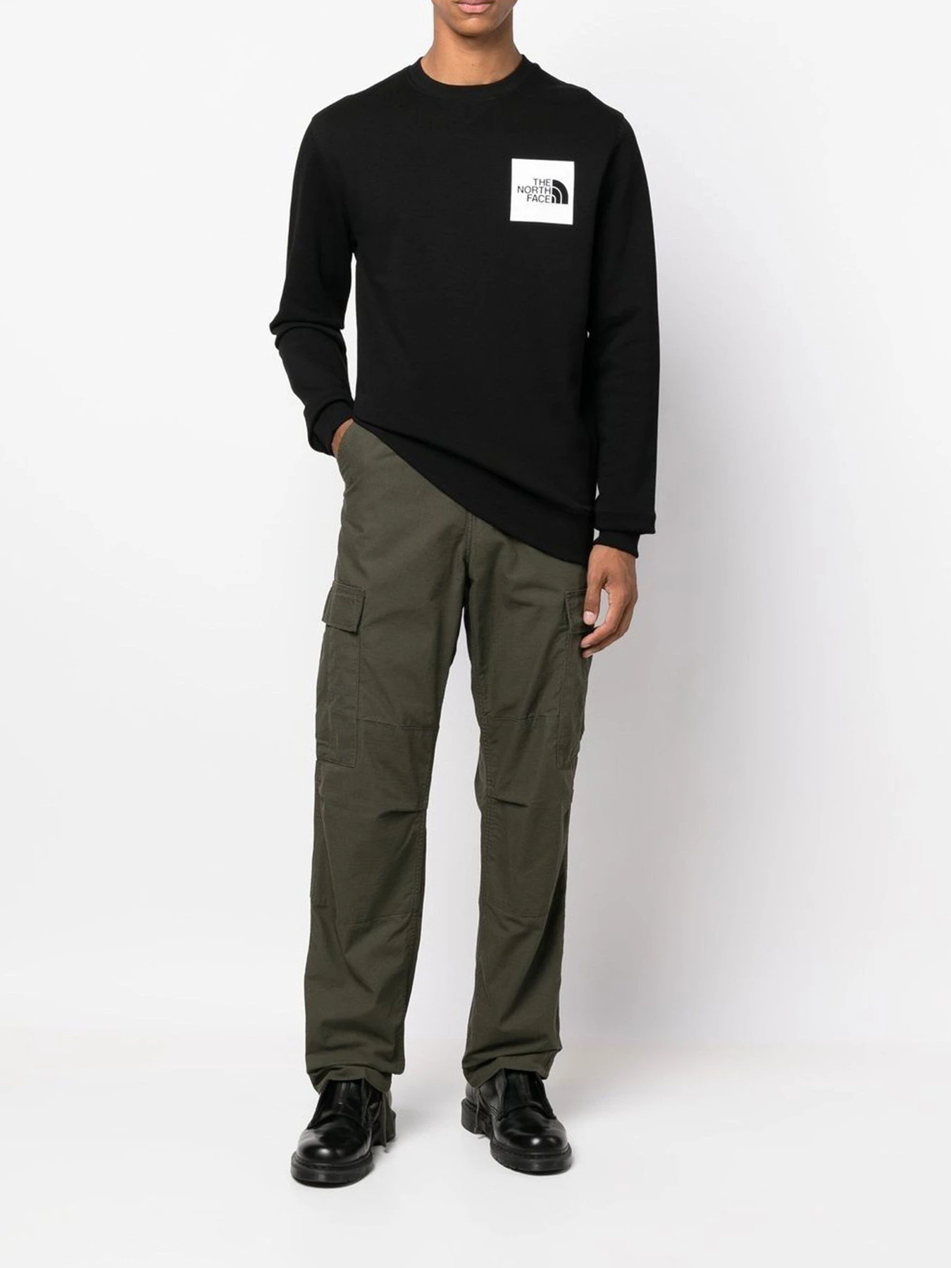 Худи и свитшоты The North Face Fine Crewneck модель NF0A7X1LJK31 Худи и свитшоты The North Face Fine Crewneck модель NF0A7X1LJK31 Фото