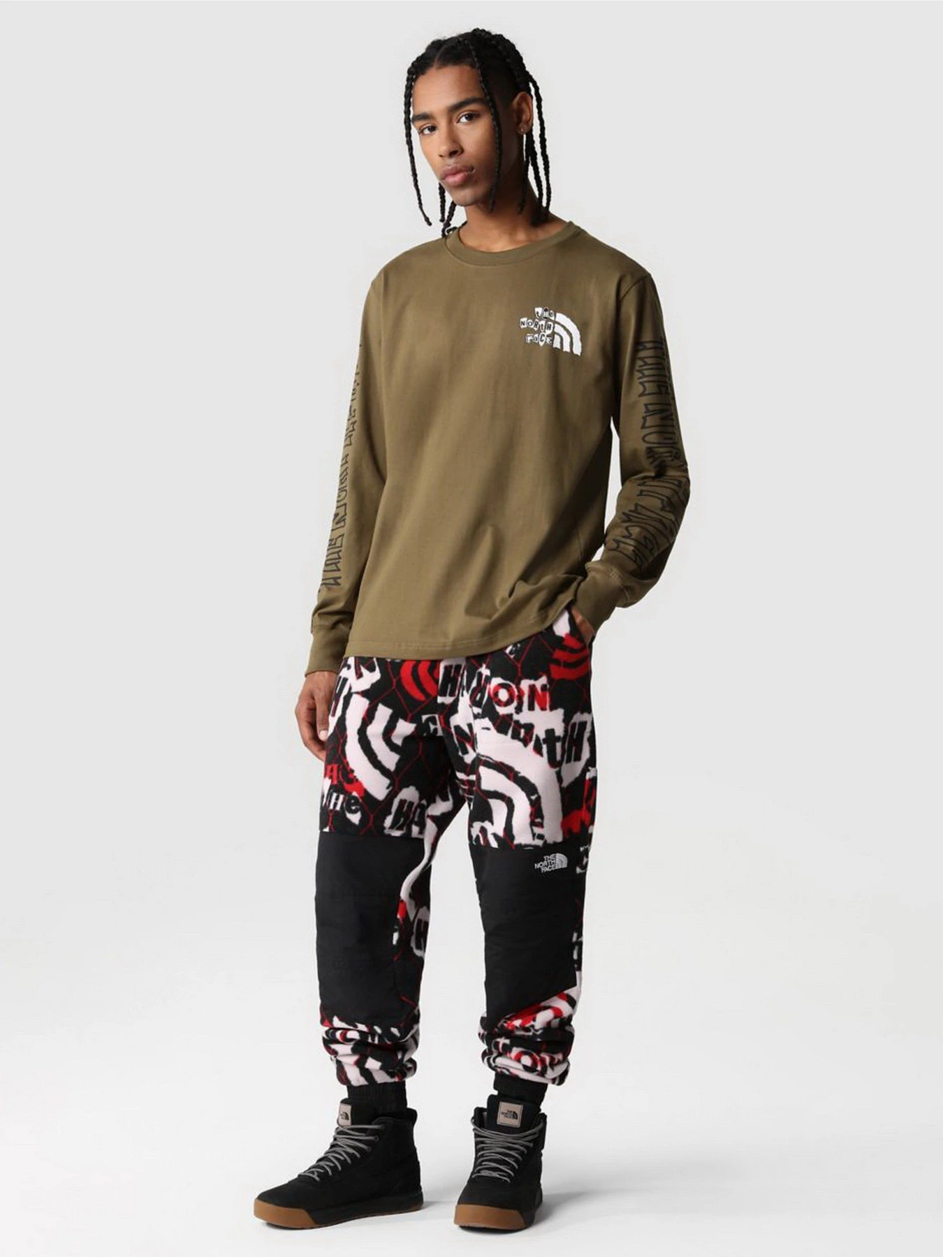 Брюки The North Face Printed Denali модель NF0A7WWC99A1 Брюки The North Face Printed Denali модель NF0A7WWC99A1 Фото