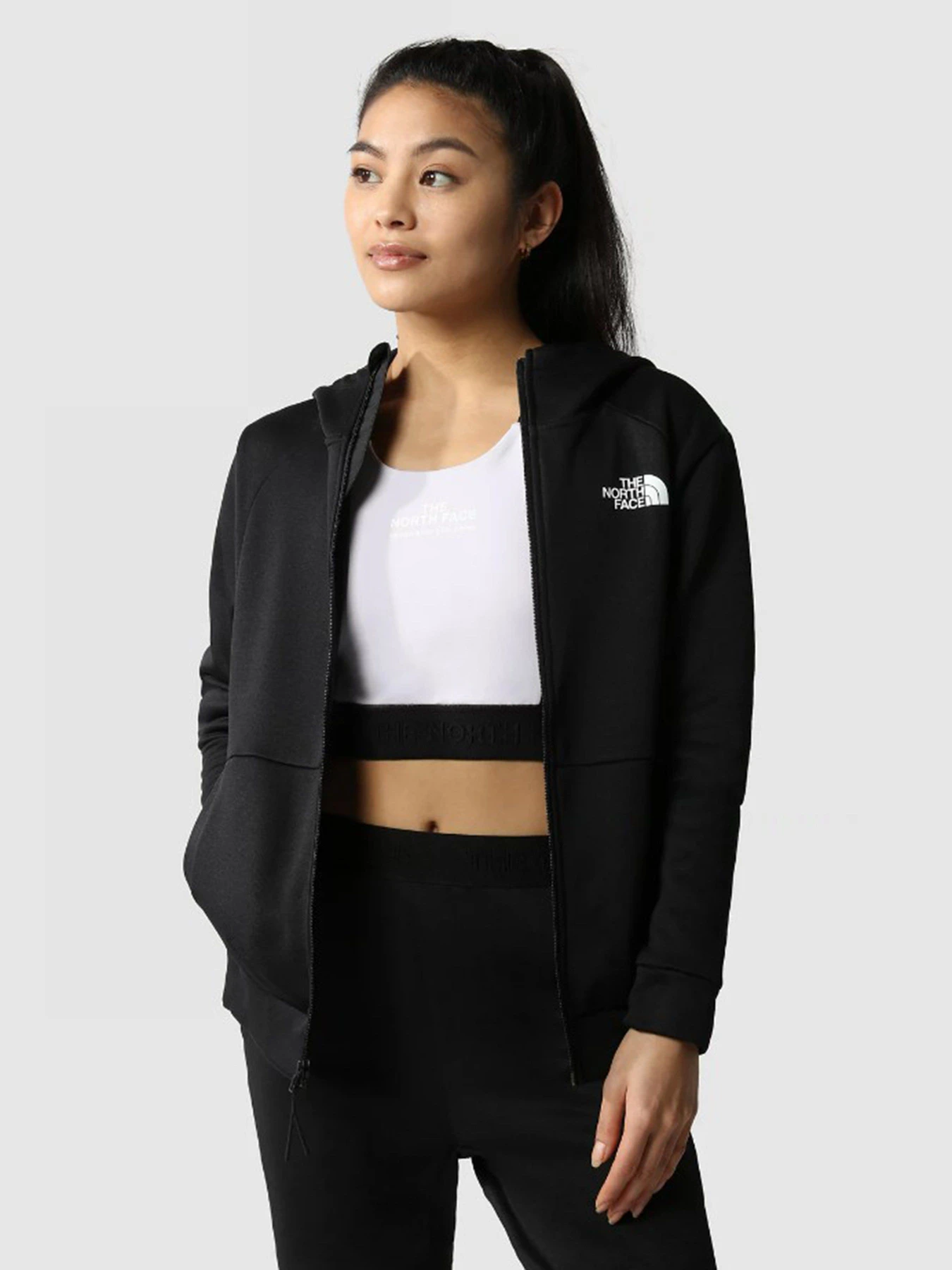 Худи и свитшоты The North Face W full zip fleece модель NF0A7ZAUJK31 Худи и свитшоты The North Face W full zip fleece модель NF0A7ZAUJK31 Фото