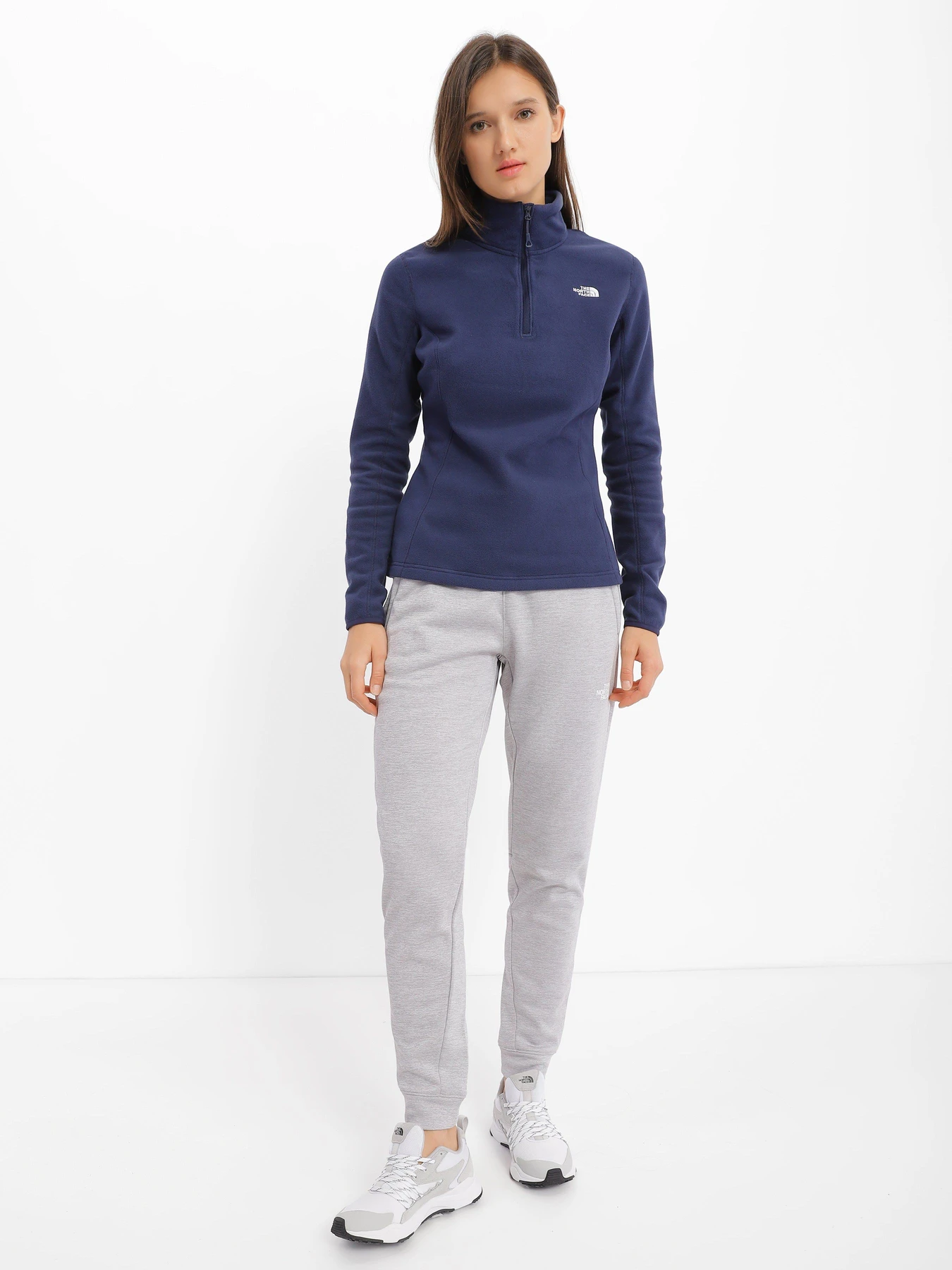 Худи и свитшоты The North Face Resolve 1/4 Zip модель NF0A4SVX8K21 Фото