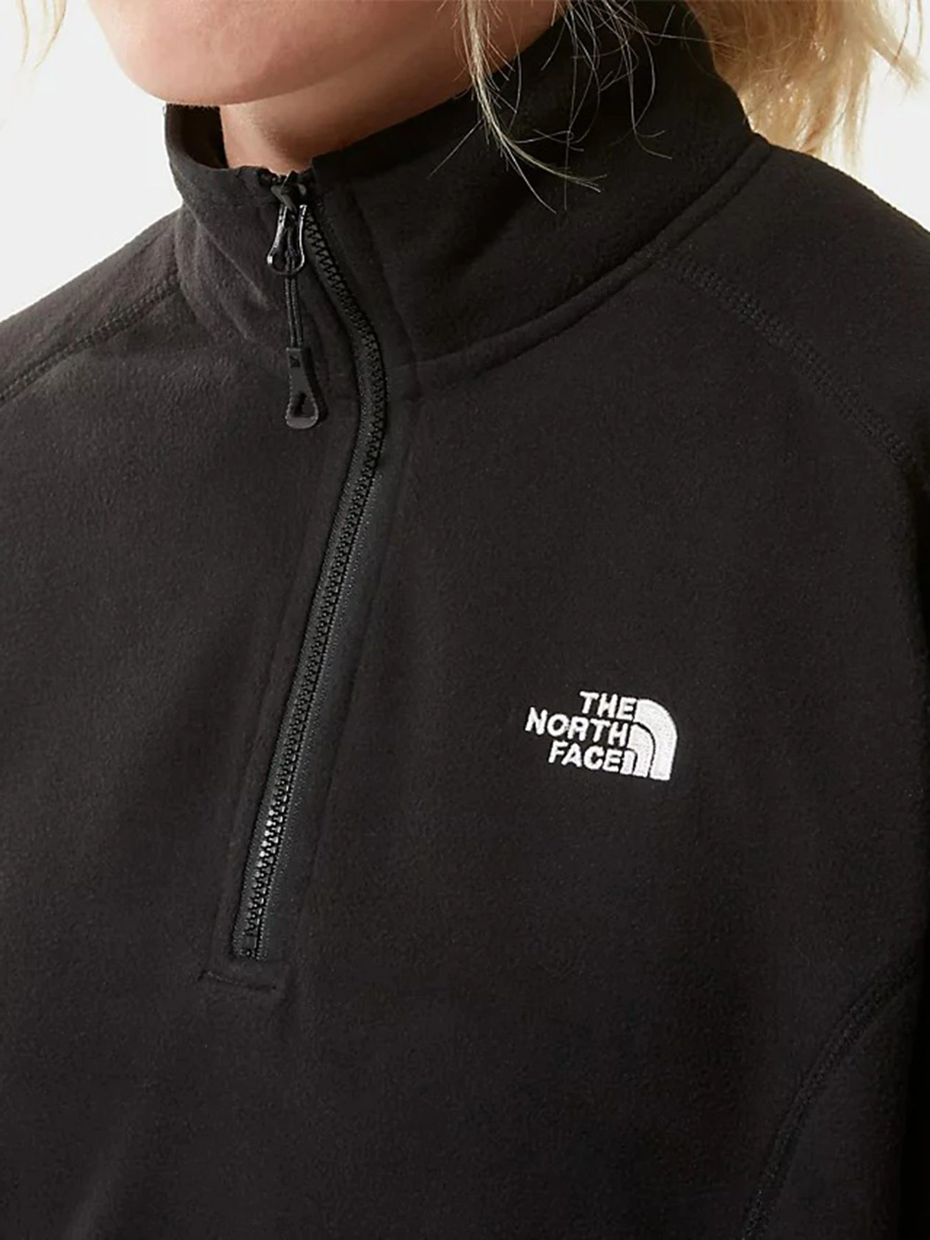 Худи и свитшоты The North Face 100 Glacier 1/4 Zip Fleece модель NF0A5IHNJK31 Фото
