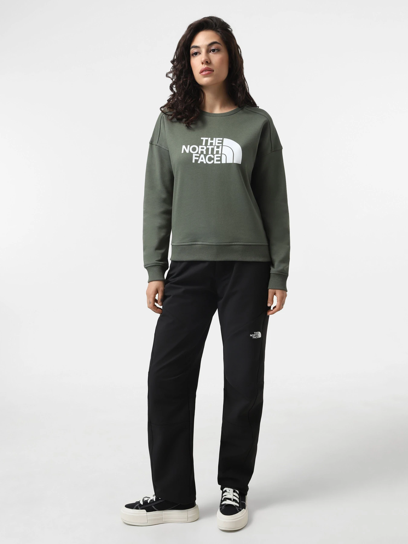 Худи и свитшоты The North Face Drew Peak Crew модель NF0A3S4GNYC1 Худи и свитшоты The North Face Drew Peak Crew модель NF0A3S4GNYC1 Фото