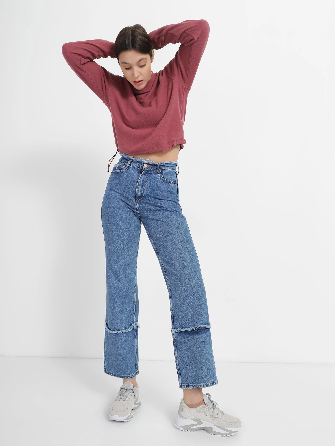 Худи и свитшоты The North Face TKA Mock Neck модель NF0A7URD6R41 Фото