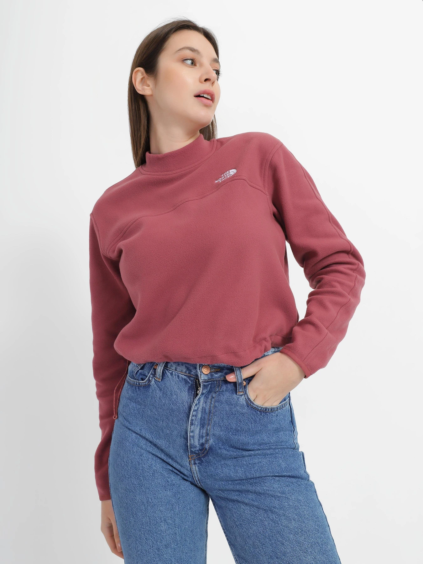 Худи и свитшоты The North Face TKA Mock Neck модель NF0A7URD6R41 Фото