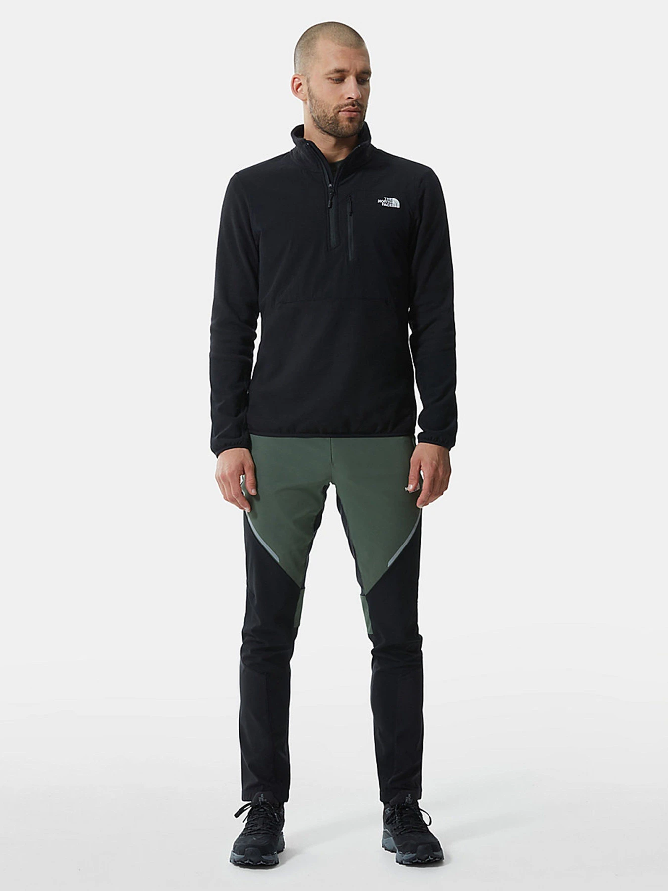 Худи и свитшоты The North Face Glacier Pro 1/4 Zip модель NF0A5IHRKX71 Худи и свитшоты The North Face Glacier Pro 1/4 Zip модель NF0A5IHRKX71 Фото