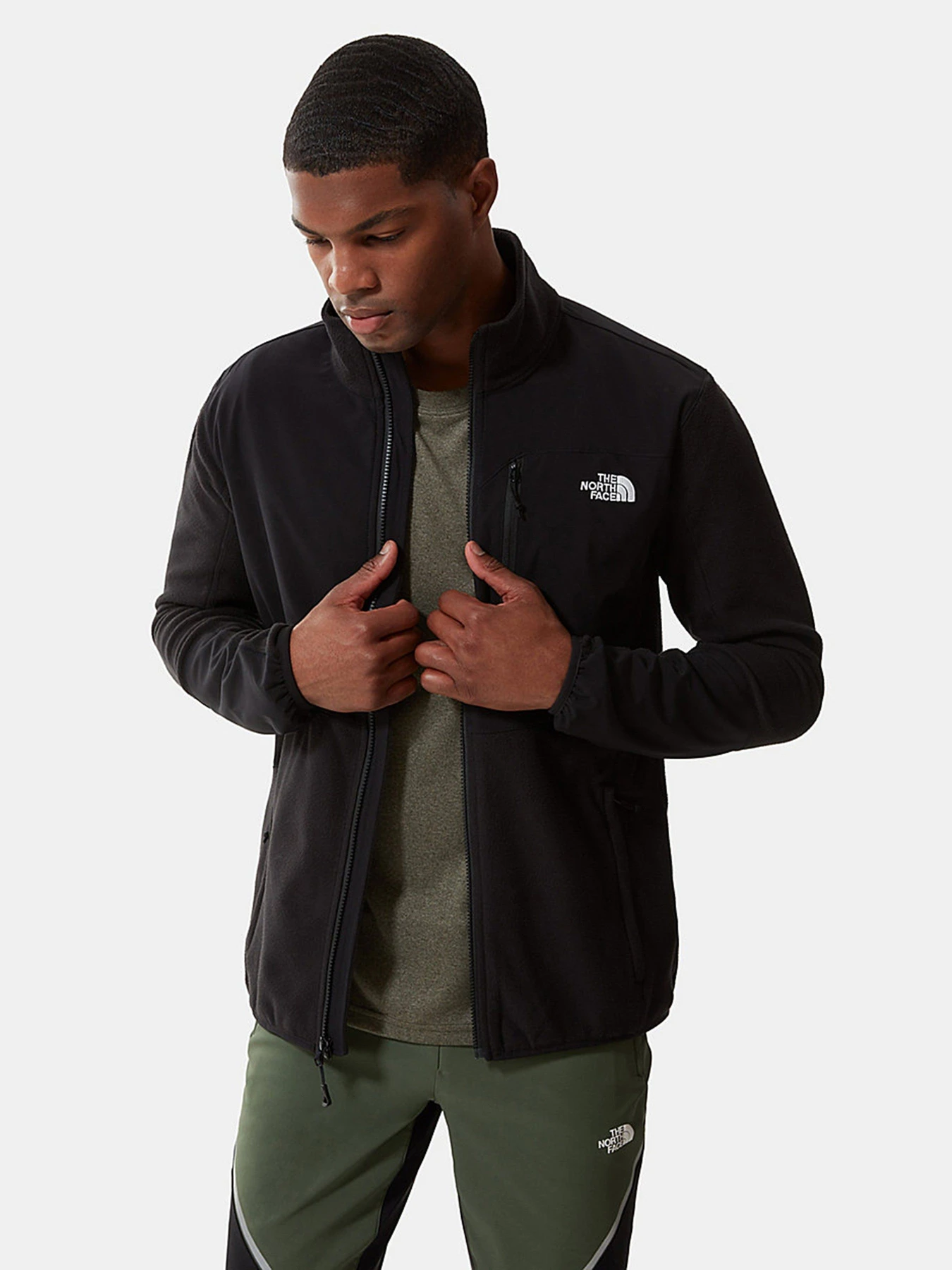 Худи и свитшоты The North Face Glacier Pro Full Zip модель NF0A5IHSKX71 Худи и свитшоты The North Face Glacier Pro Full Zip модель NF0A5IHSKX71 Фото