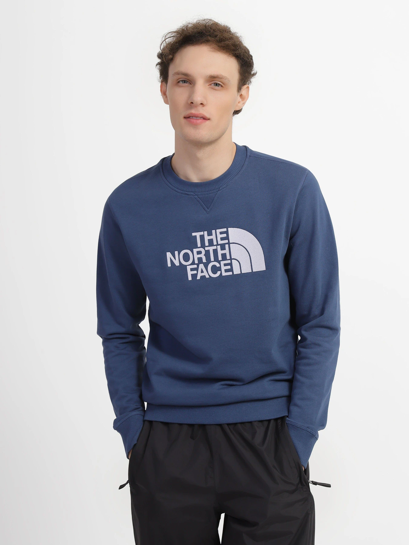 Худі та світшоти The North Face Drew Peak Crew модель NF0A4T1EHDC1 Фото