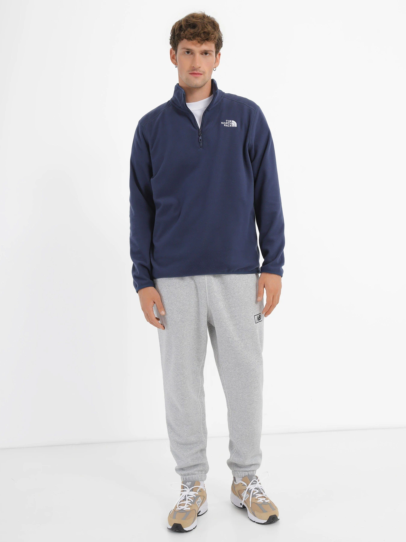 Худи и свитшоты The North Face 100 Glac 1/4 Zip модель NF0A855W8K21 Худи и свитшоты The North Face 100 Glac 1/4 Zip модель NF0A855W8K21 Фото
