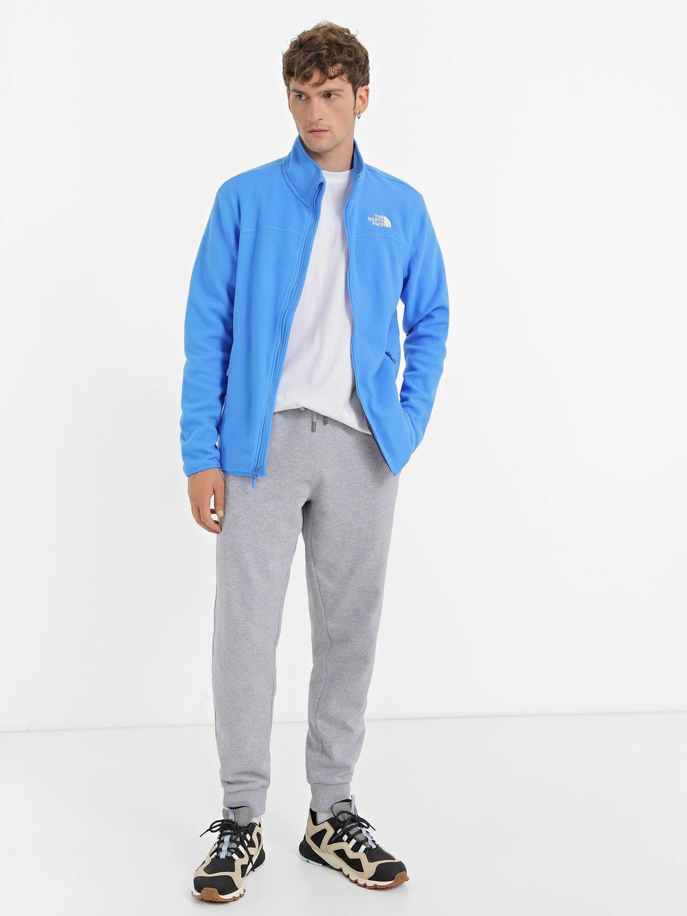 Худи и свитшоты The North Face 100 Glacier Full Zip модель NF0A855XI0K1 Фото