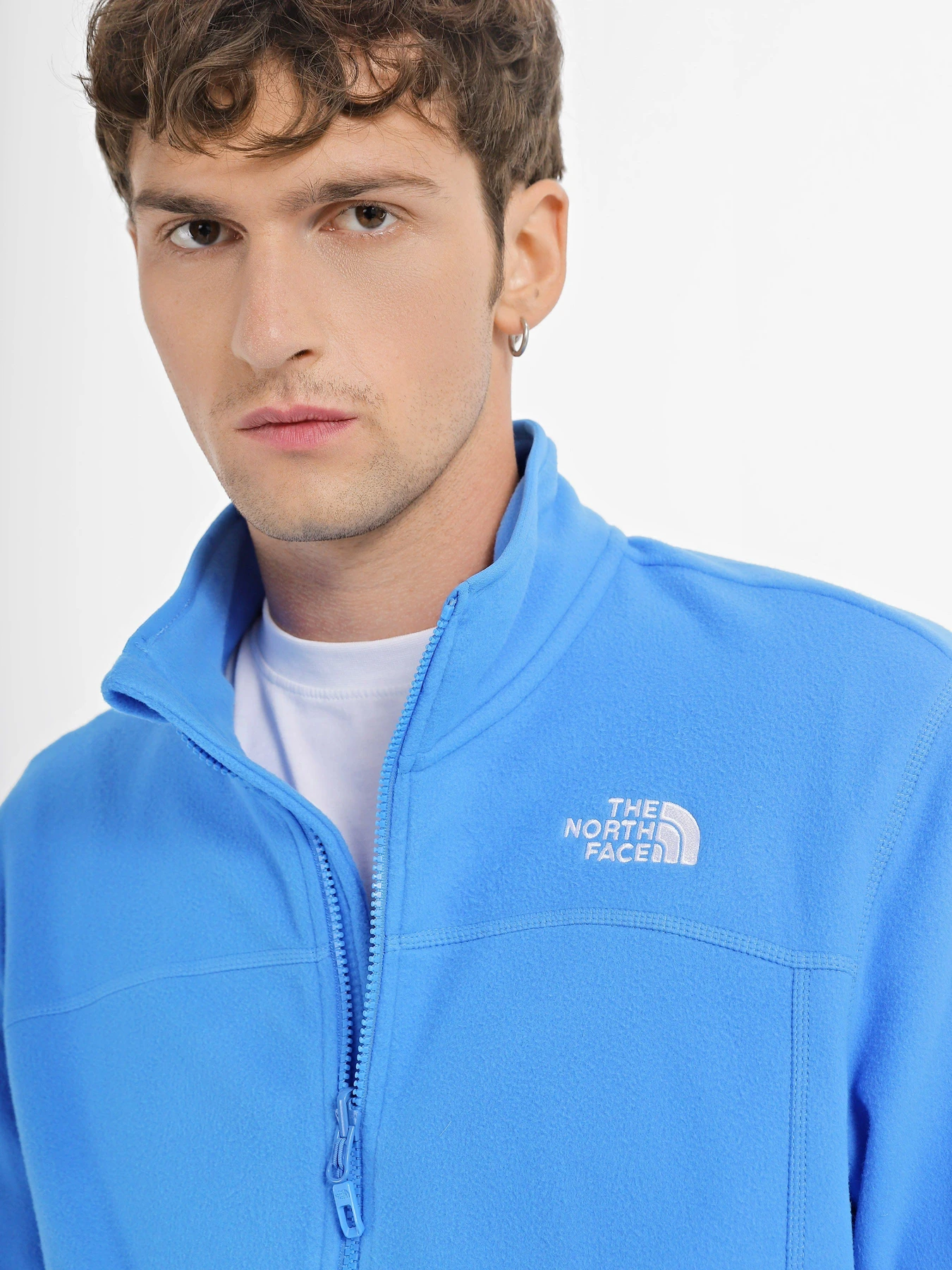 Худи и свитшоты The North Face 100 Glacier Full Zip модель NF0A855XI0K1 Фото