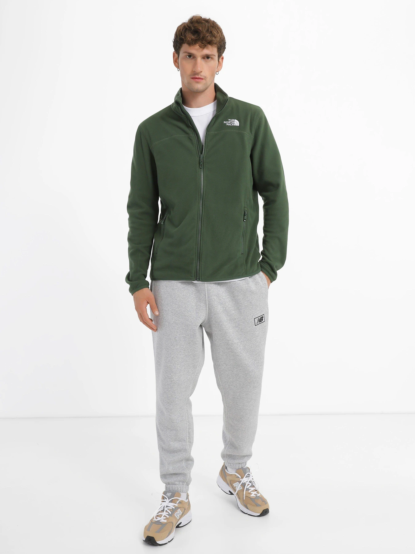 Худи и свитшоты The North Face 100 Glacier Full Zip модель NF0A855XI0P1 Худи и свитшоты The North Face 100 Glacier Full Zip модель NF0A855XI0P1 Фото