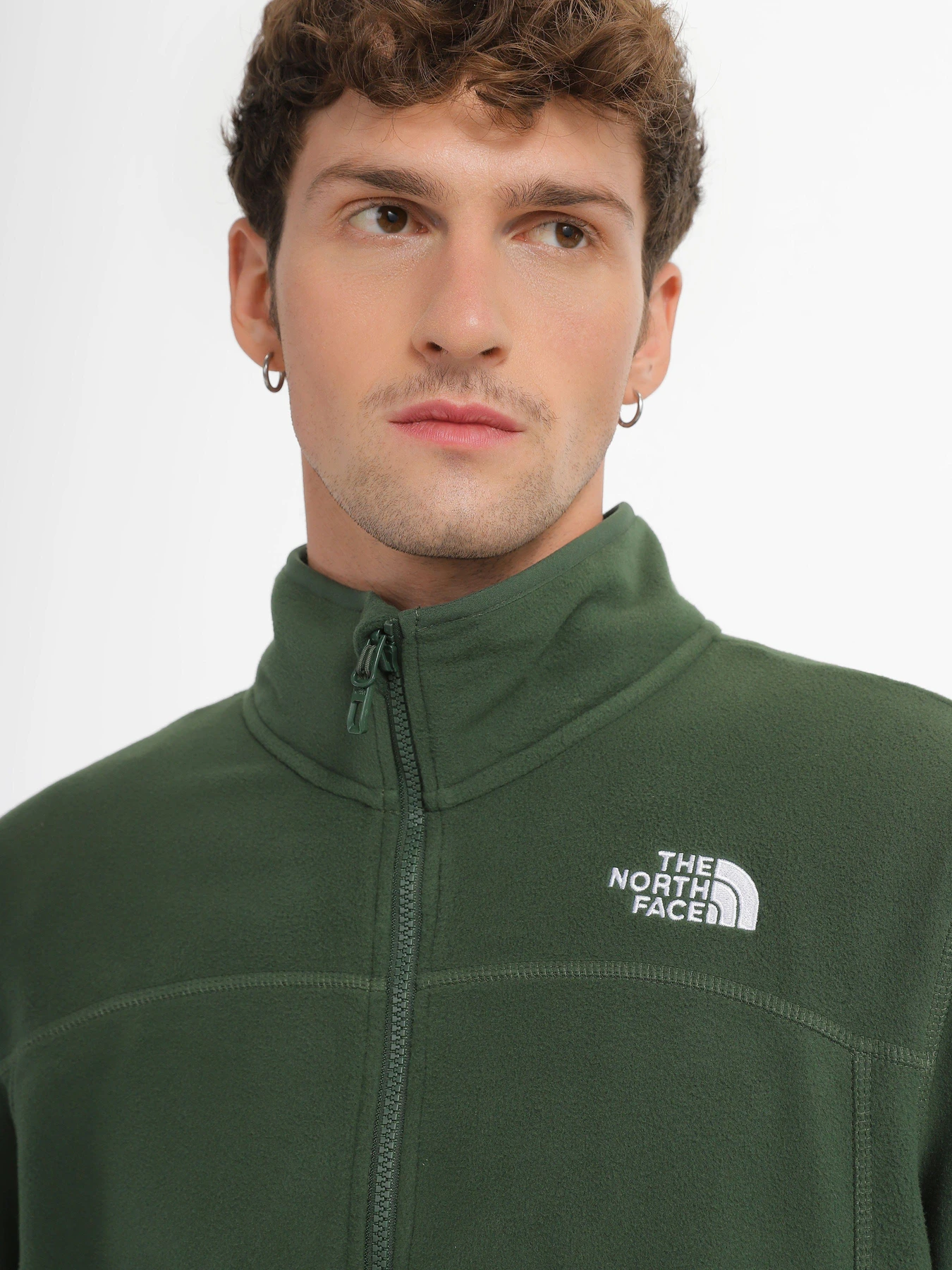 Худи и свитшоты The North Face 100 Glacier Full Zip модель NF0A855XI0P1 Худи и свитшоты The North Face 100 Glacier Full Zip модель NF0A855XI0P1 Фото