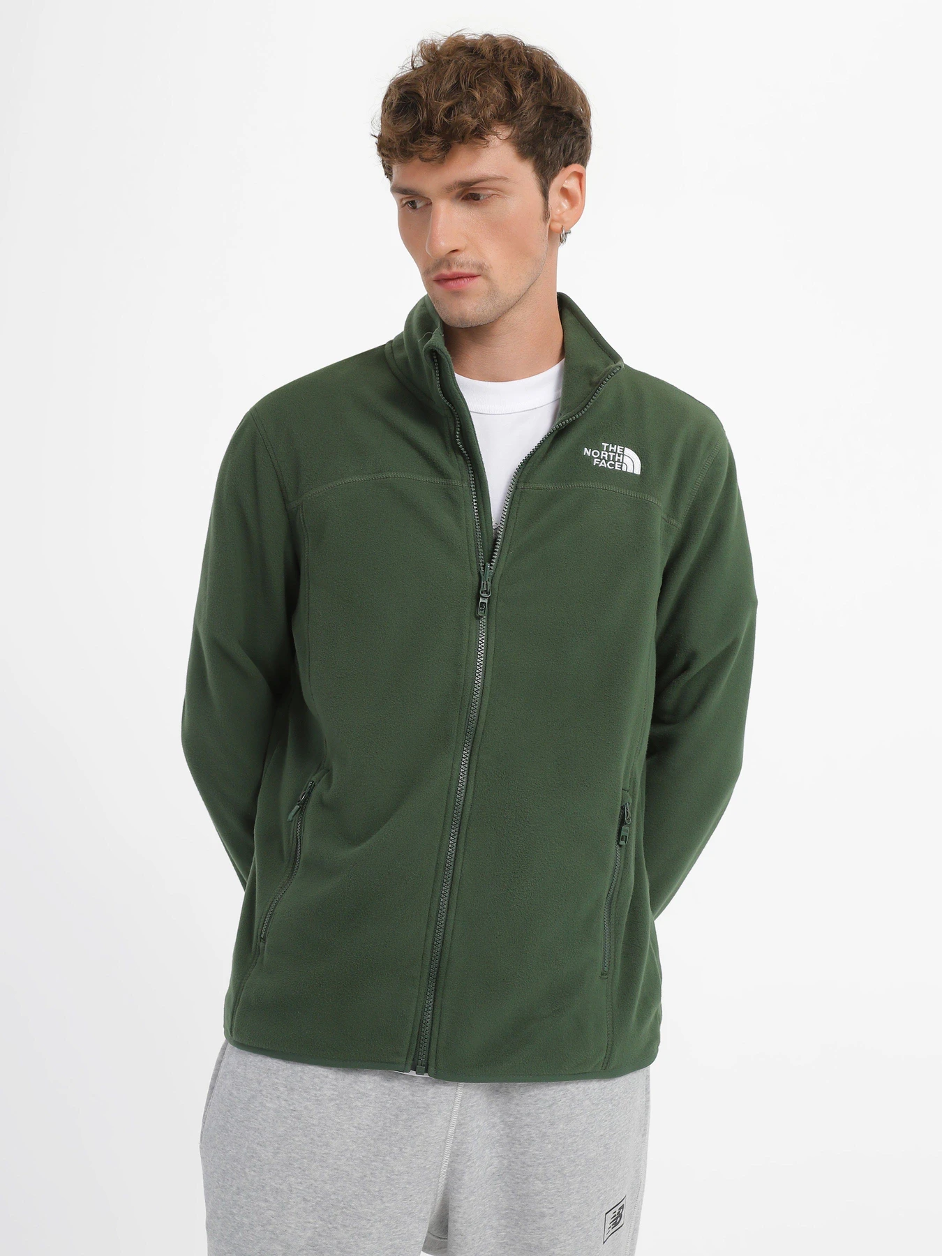 Худи и свитшоты The North Face 100 Glacier Full Zip модель NF0A855XI0P1 Худи и свитшоты The North Face 100 Glacier Full Zip модель NF0A855XI0P1 Фото