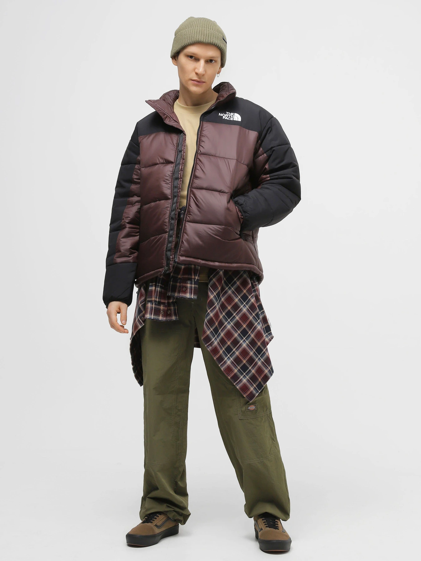 Куртки и дубленки The North Face Himalayan Insulated модель NF0A4QYZLOS1 Фото