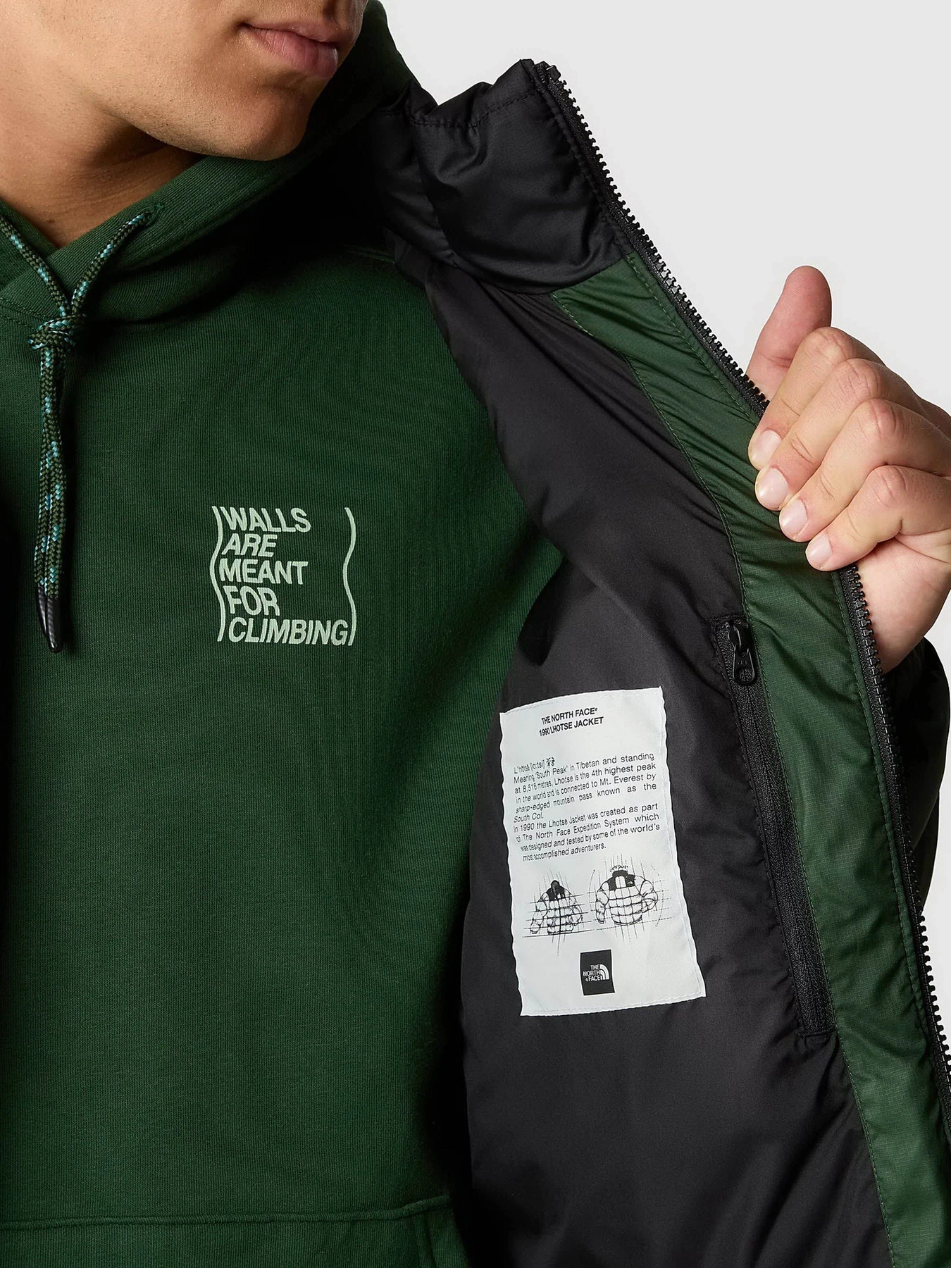 Куртки та дублянки The North Face Lhotse модель NF0A3Y23KII1 Куртки та дублянки The North Face Lhotse модель NF0A3Y23KII1 Фото