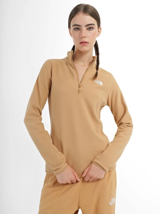 Худи и свитшоты The North Face 100 GLACIER 1/4 ZIP модель NF0A855MI0J1 Фото
