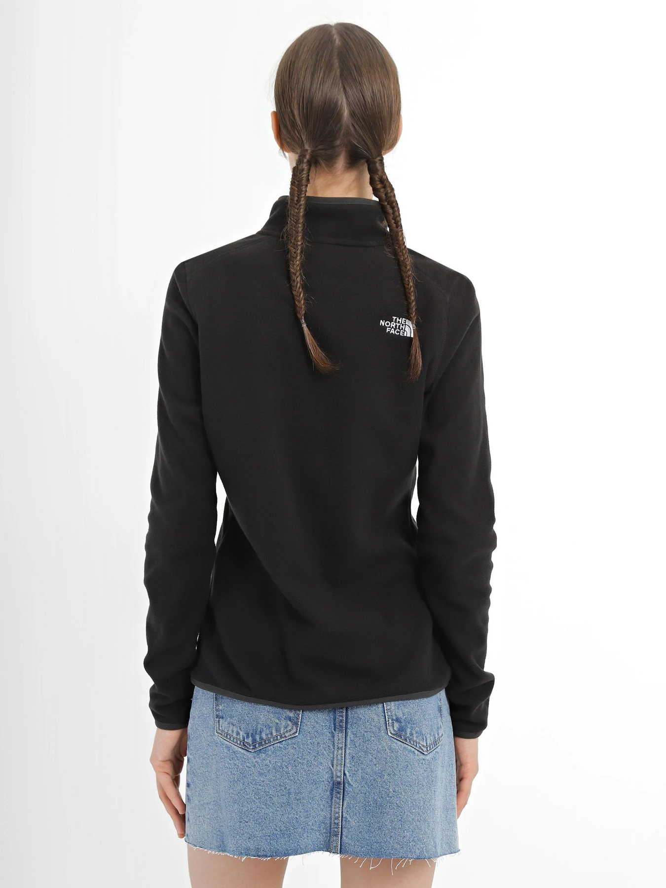 Худи и свитшоты The North Face 100 GLACIER 1/4 ZIP модель NF0A855MJK31 Фото