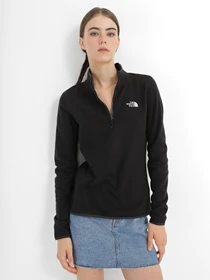 Худи и свитшоты The North Face 100 GLACIER 1/4 ZIP модель NF0A855MJK31 Фото