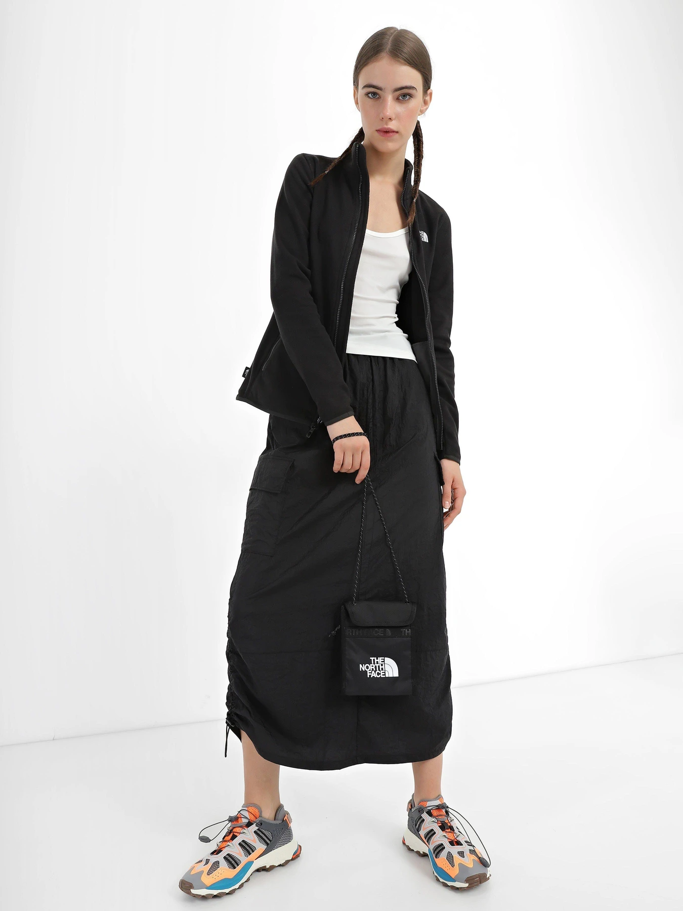 Худи и свитшоты The North Face 100 GLACIER ZIP модель NF0A855OJK31 Фото