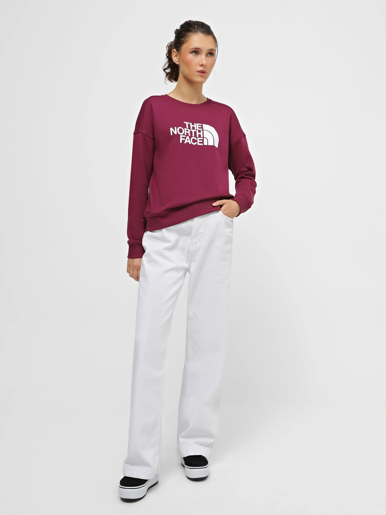 Худи и свитшоты The North Face Drew Peak Crew модель NF0A3S4GI0H1 Худи и свитшоты The North Face Drew Peak Crew модель NF0A3S4GI0H1 Фото