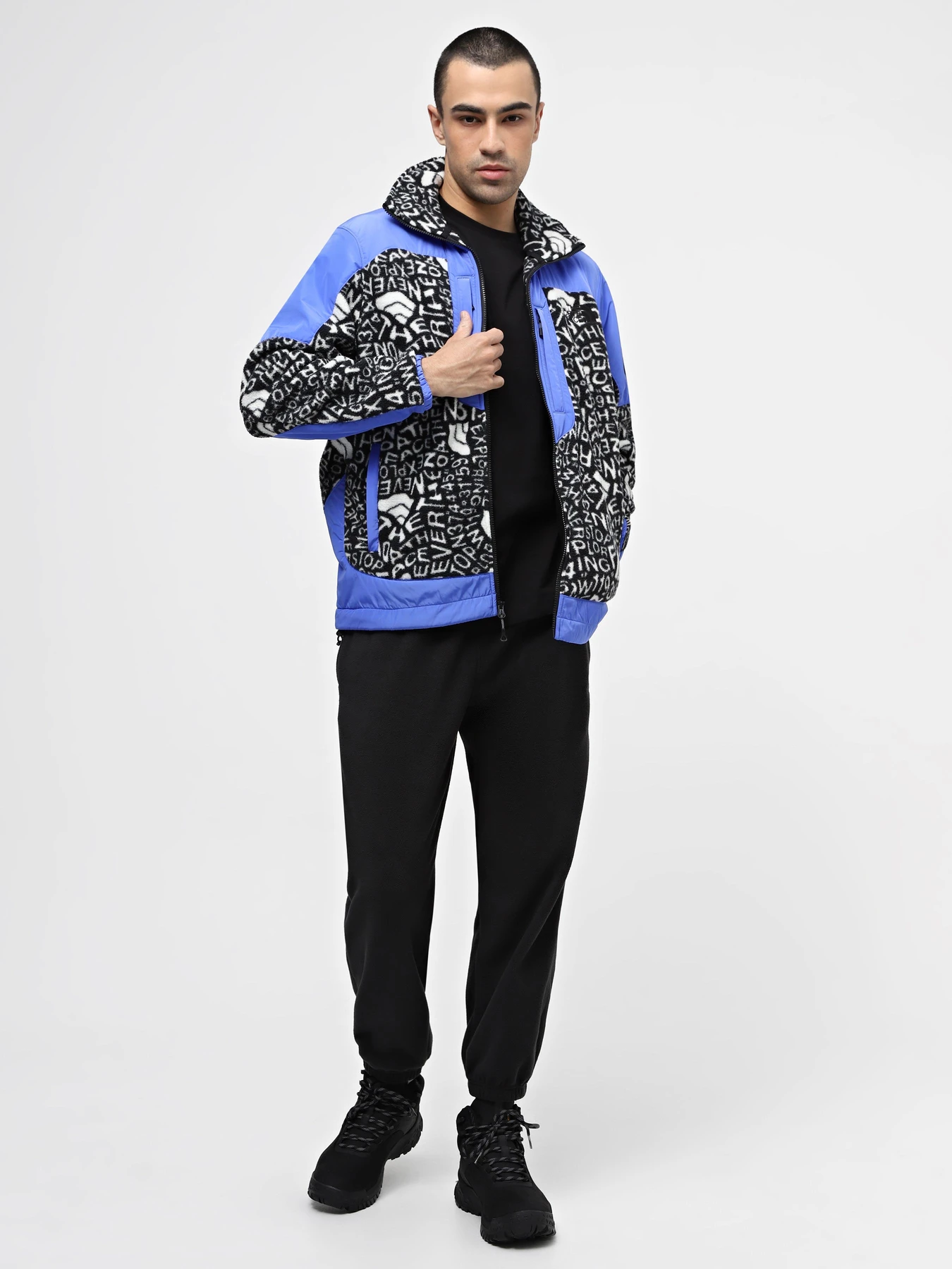 Куртки и дубленки The North Face M Fleeski Y2k Fz Jacket Print модель NF0A887HU2O1 Фото