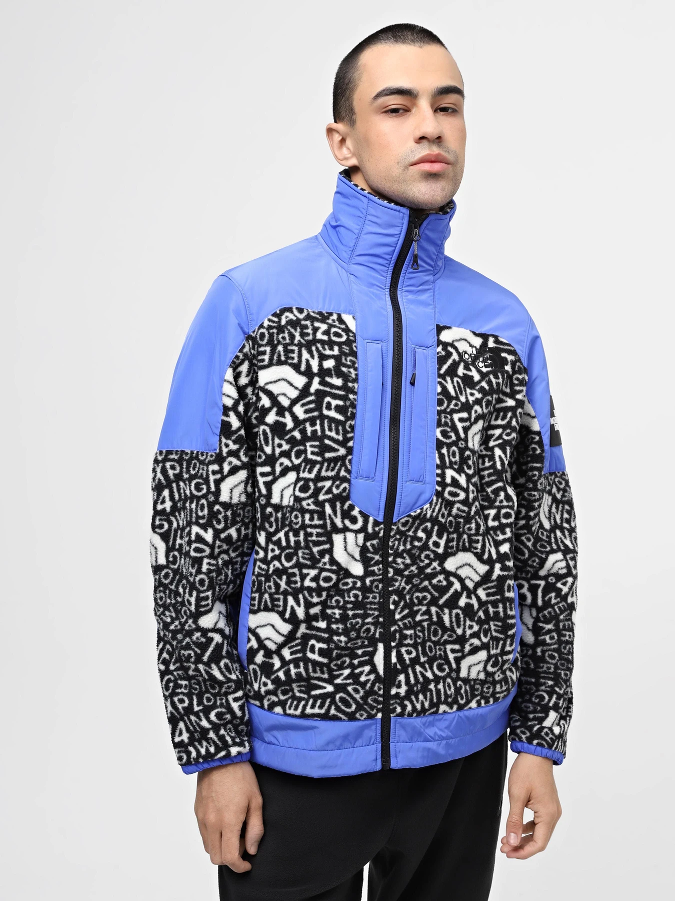 Куртки и дубленки The North Face M Fleeski Y2k Fz Jacket Print модель NF0A887HU2O1 Фото