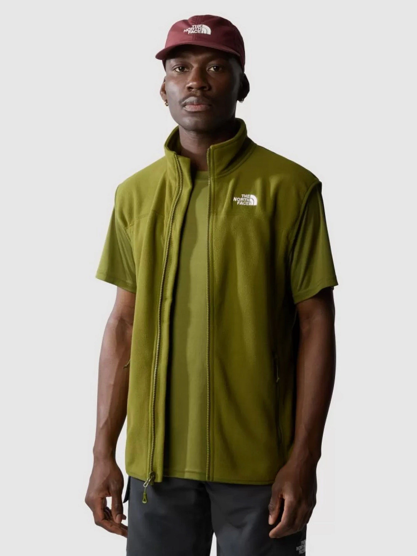 Куртки и дубленки The North Face M 100 Glacier Vest - Eu модель NF0A7SSLPIB1 Куртки и дубленки The North Face M 100 Glacier Vest - Eu модель NF0A7SSLPIB1 Фото