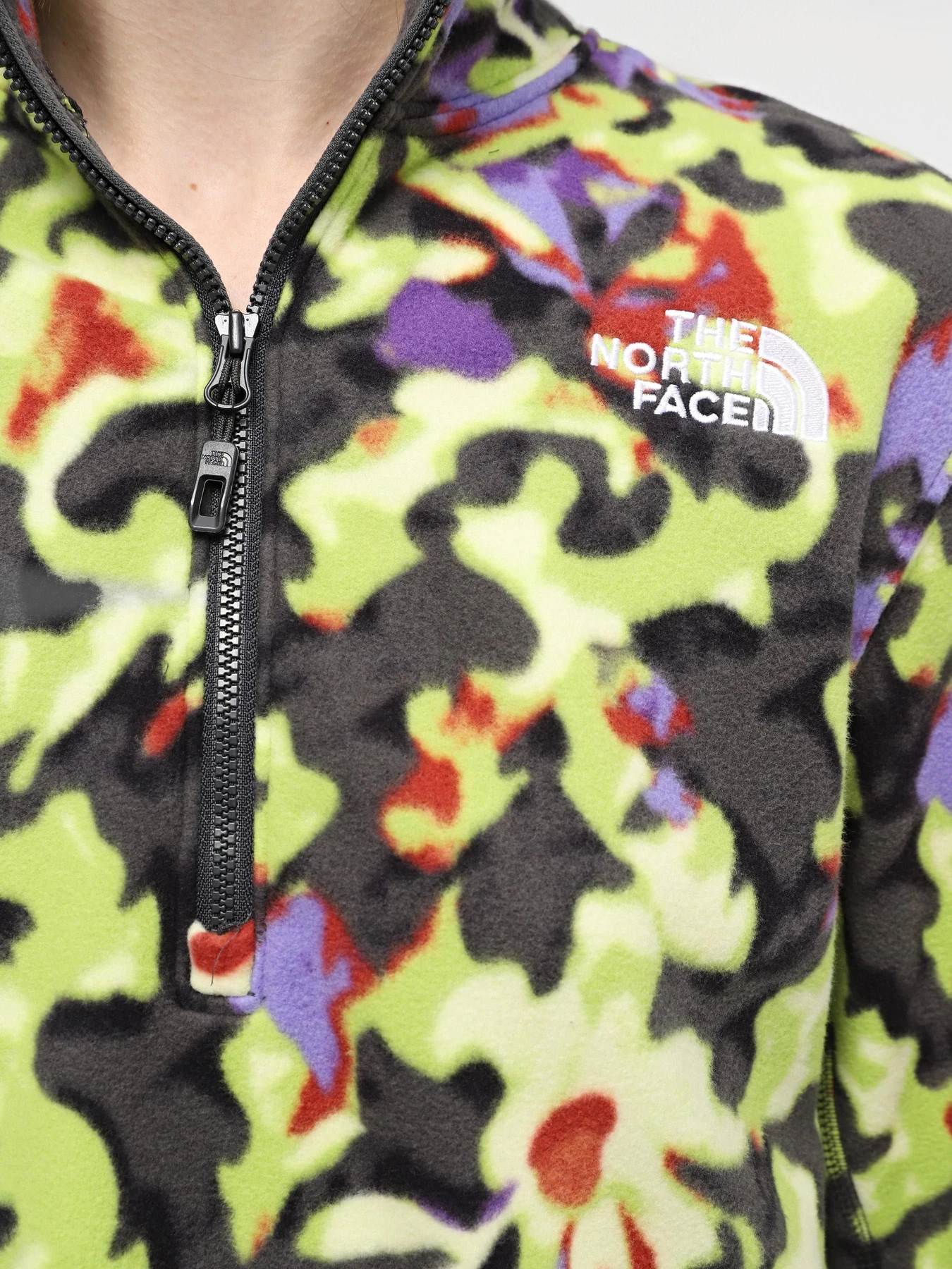 Худи и свитшоты The North Face W 100 Glacier Printed Half Zip модель NF0A8593RYI1 Худи и свитшоты The North Face W 100 Glacier Printed Half Zip модель NF0A8593RYI1 Фото