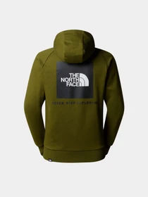 Худи и свитшоты The North Face M Raglan Redbox Hoodie - Eu модель NF0A2ZWUPIB1 Фото