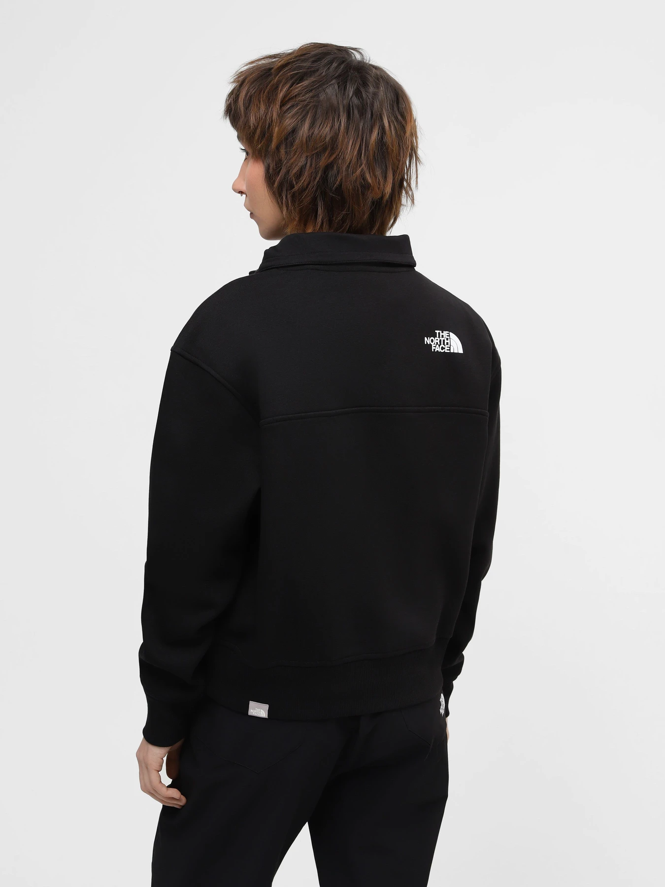 Худи и свитшоты The North Face Essential QZ Crew модель NF0A854HJK31 Фото