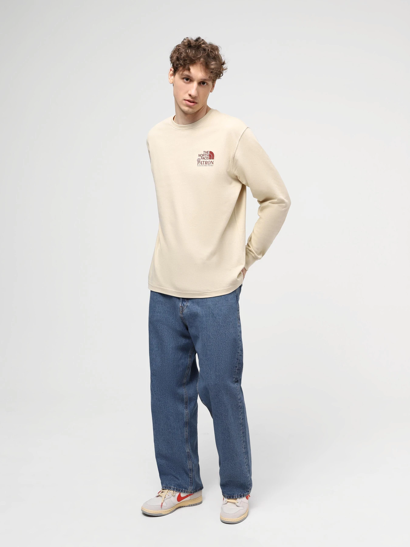 Худи и свитшоты The North Face M Nature L/S Tee модель NF0A87DW3X41 Фото