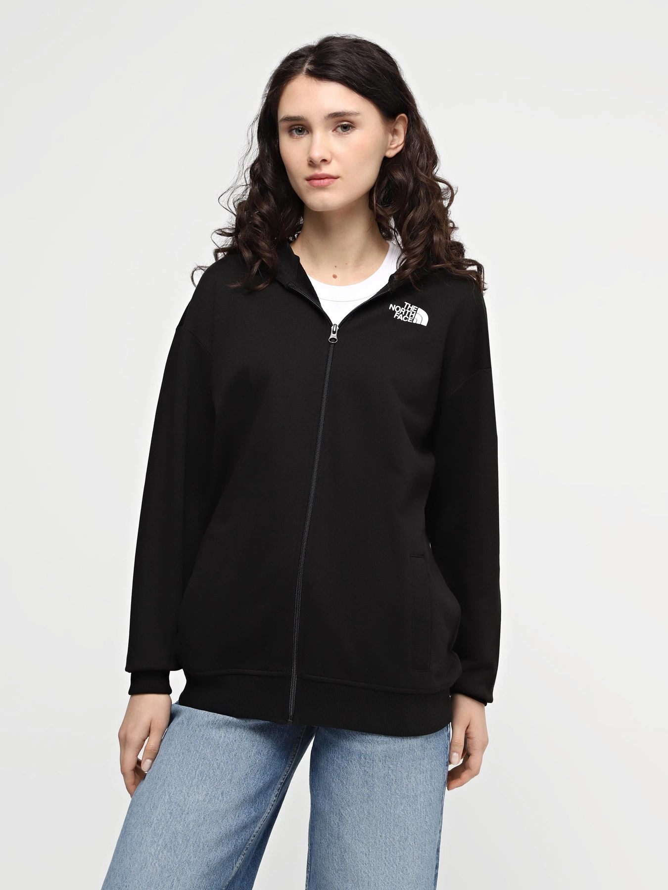 Худи и свитшоты The North Face W Simple Dome Fz Hoodie - Light Loop Back модель NF0A87E3JK31 Фото