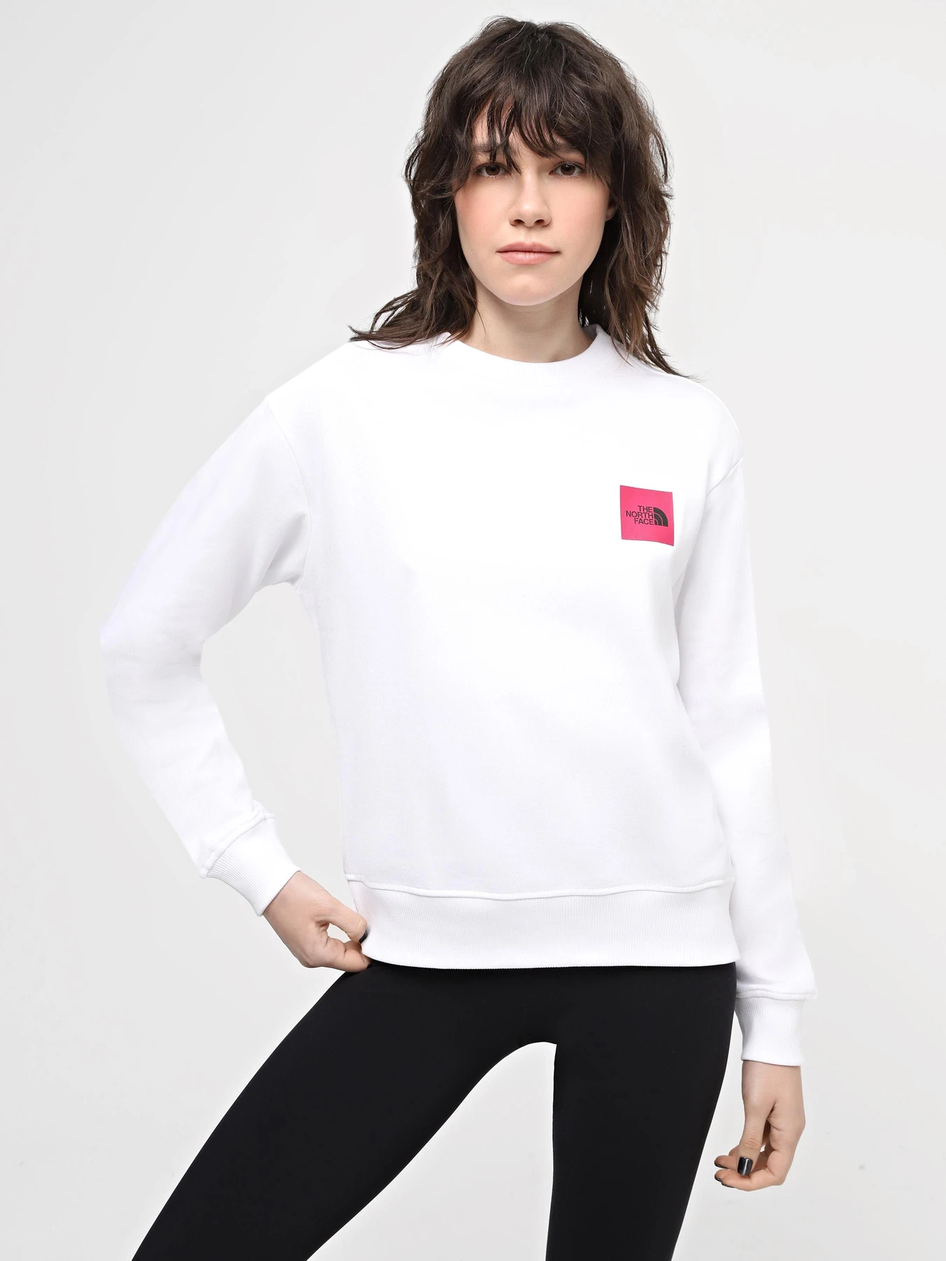Худи и свитшоты The North Face W Ss24 Coordinates Crew модель NF0A87EFFN41 Худи и свитшоты The North Face W Ss24 Coordinates Crew модель NF0A87EFFN41 Фото