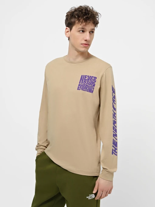 Худі та світшоти The North Face M Mountain Play L/S Tee модель NF0A87EMLK51 Фото